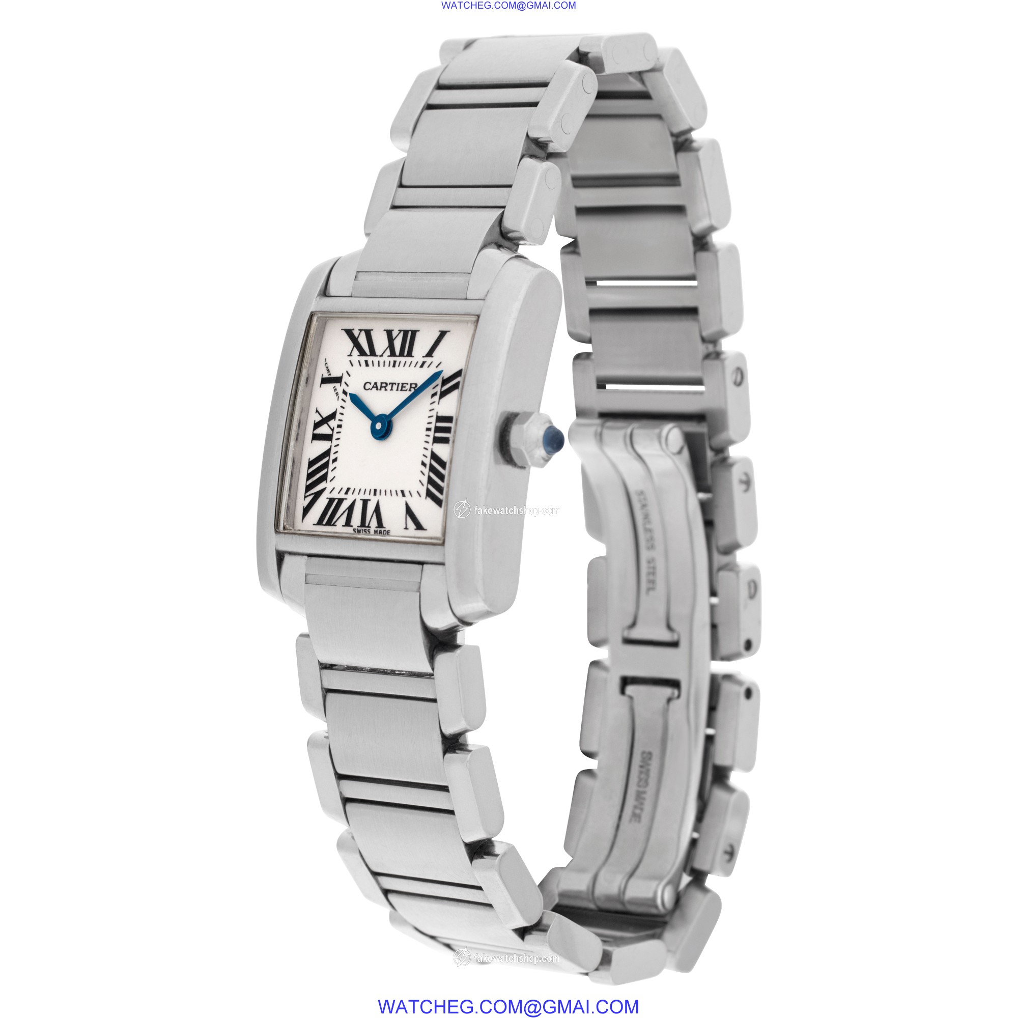 Cartier W51008q3 Tank Francaise Quartz Female Stainless Steel 3