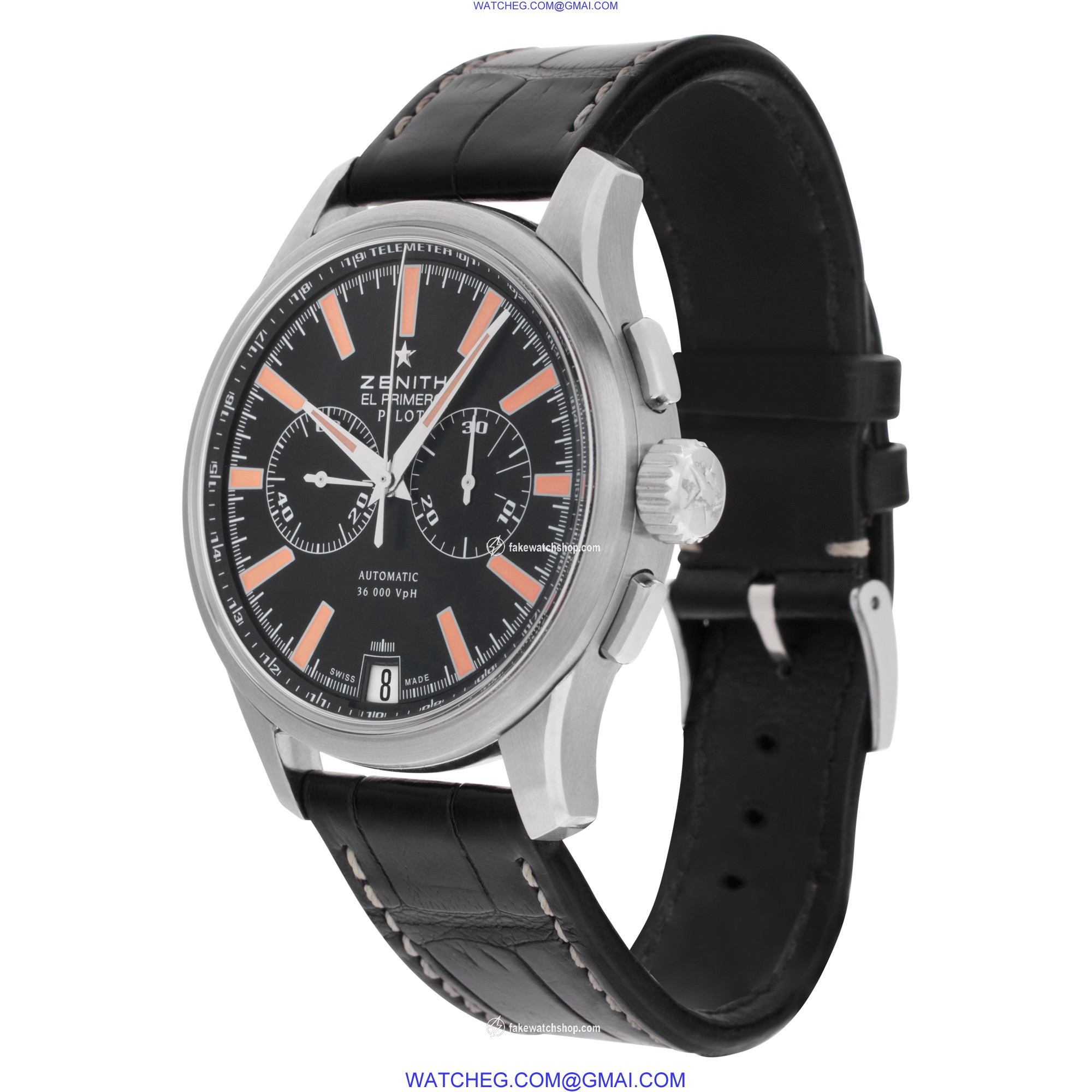 Zenith 03.2119.4002/24.C719 El Primero Automatic Male Stainless Steel 3
