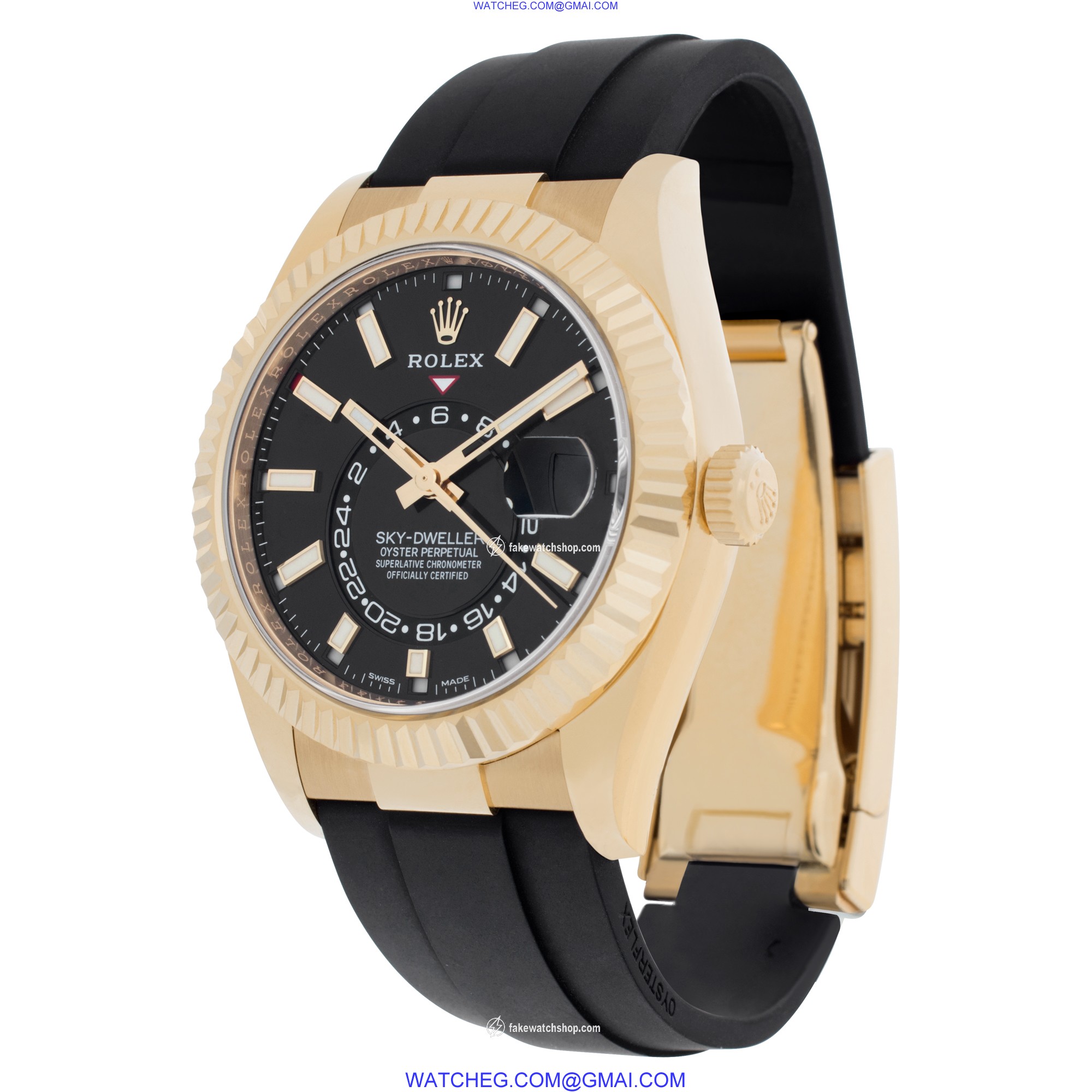 Rolex 326238 Sky-Dweller Automatic Male 18k yellow gold 3