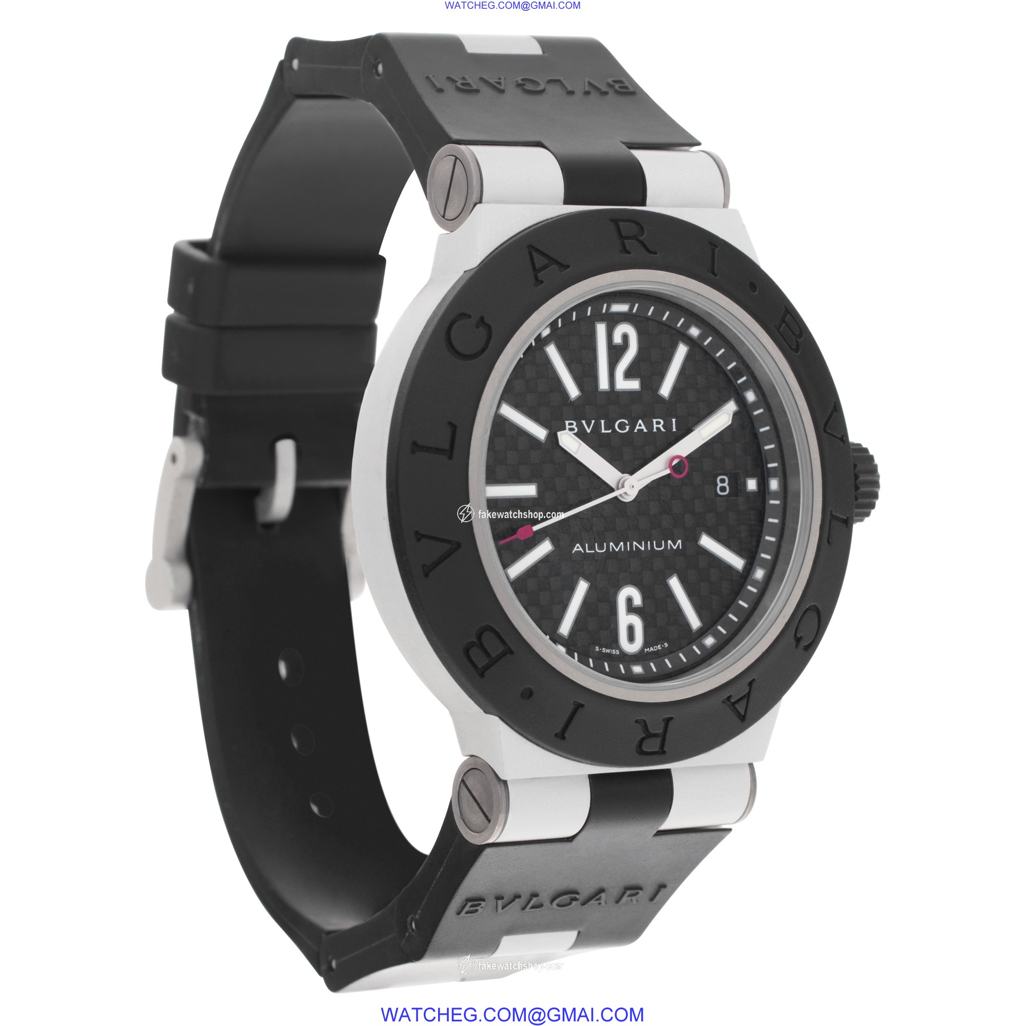 Bvlgari AL 44 TA Aluminium Automatic Male Titanium 3