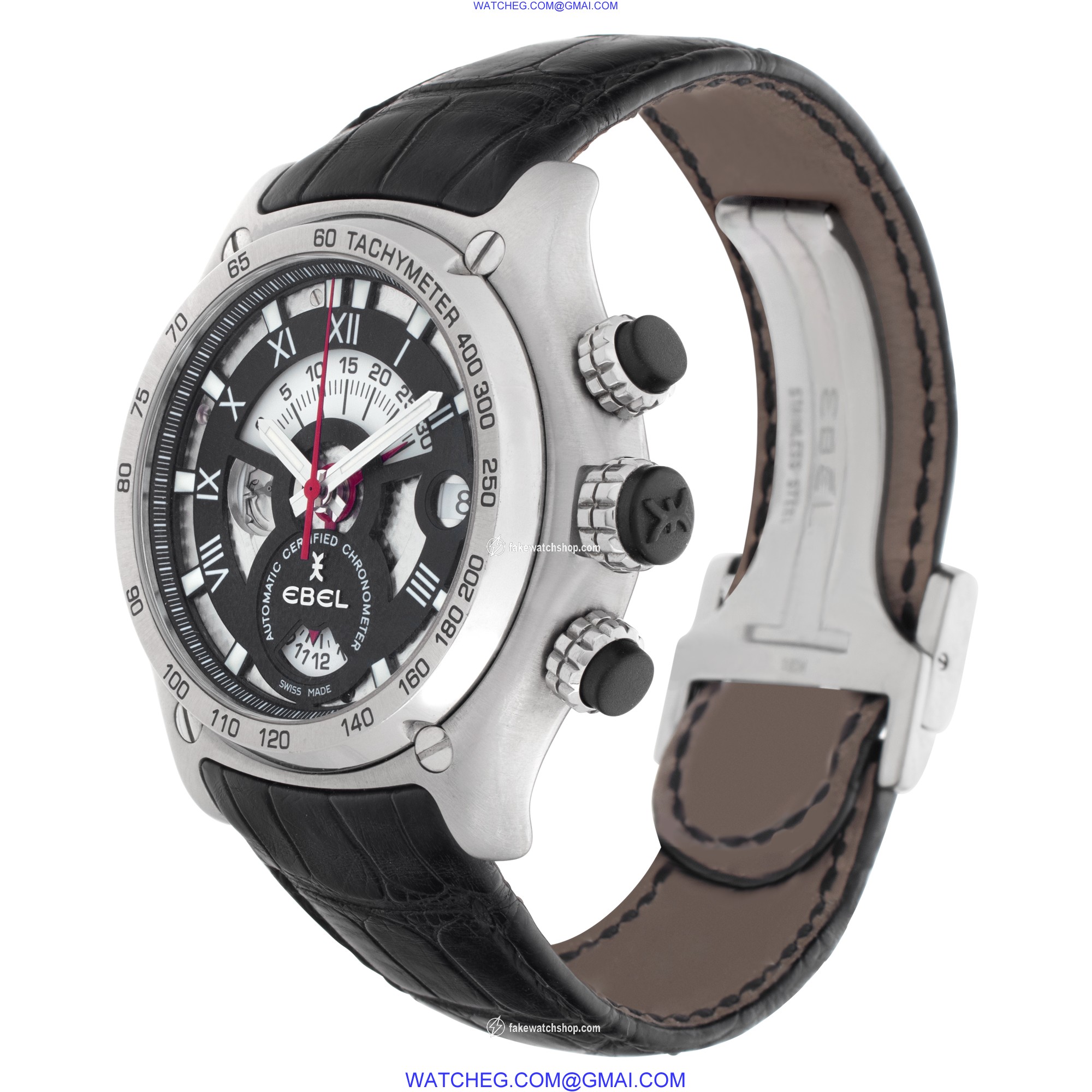 Ebel E9139L72 Chronograph Automatic Male Stainless Steel 3
