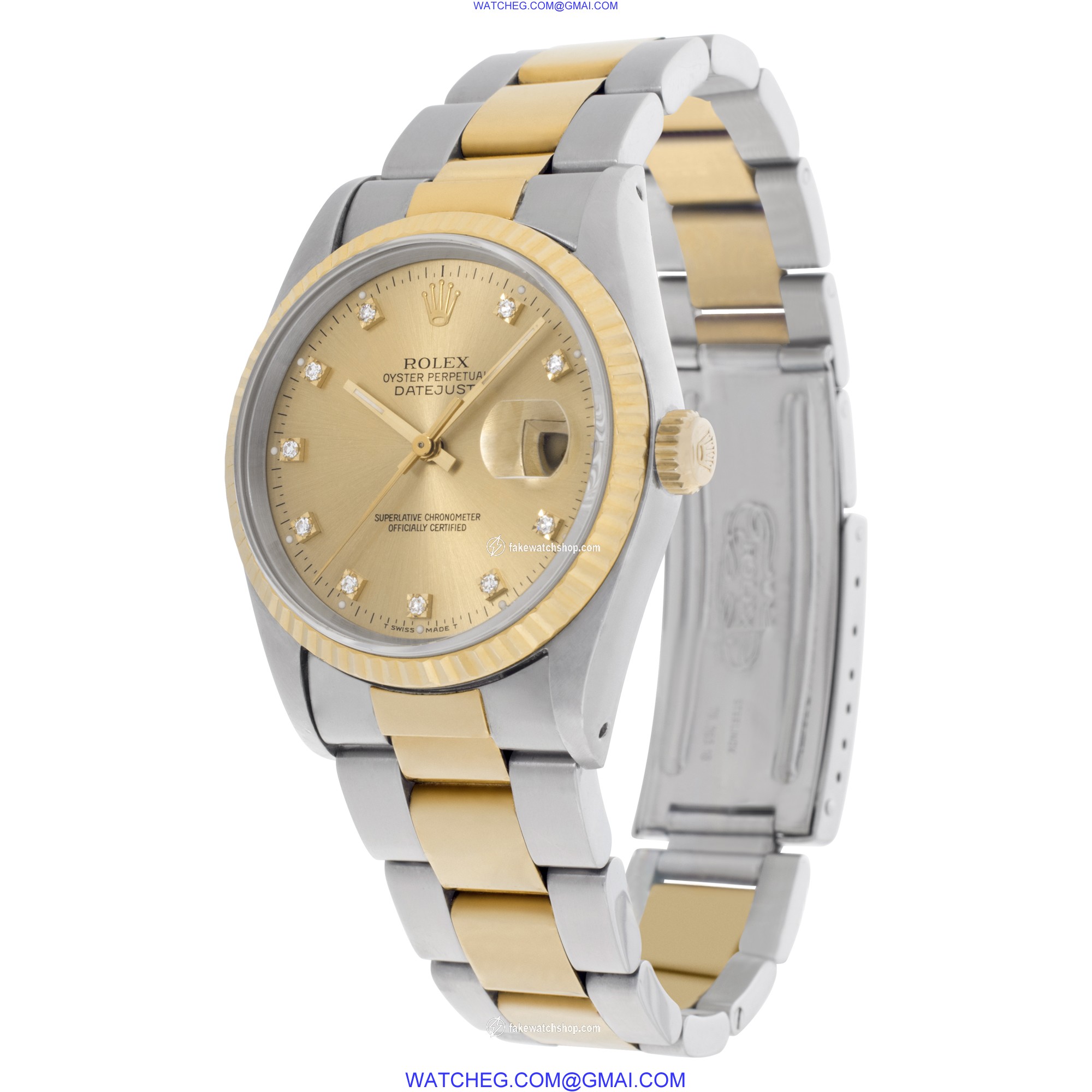 Rolex 16233 Datejust Automatic Unisex Stainless Steel 3