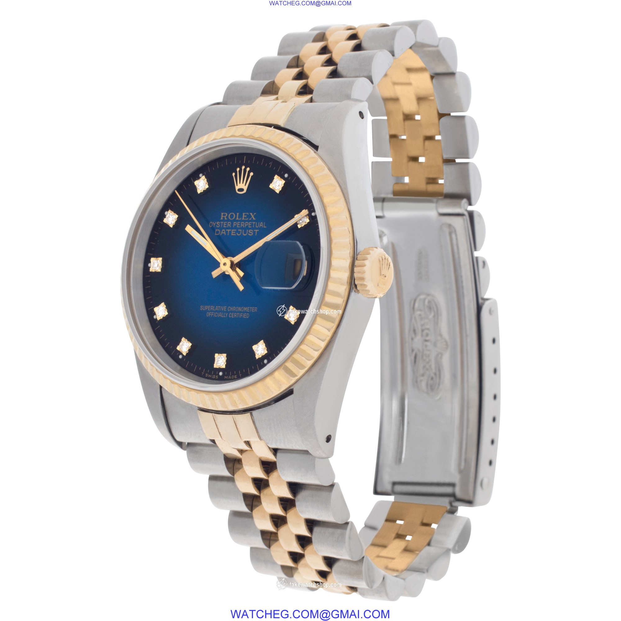Rolex 16233 Datejust Automatic Unisex Stainless Steel 3
