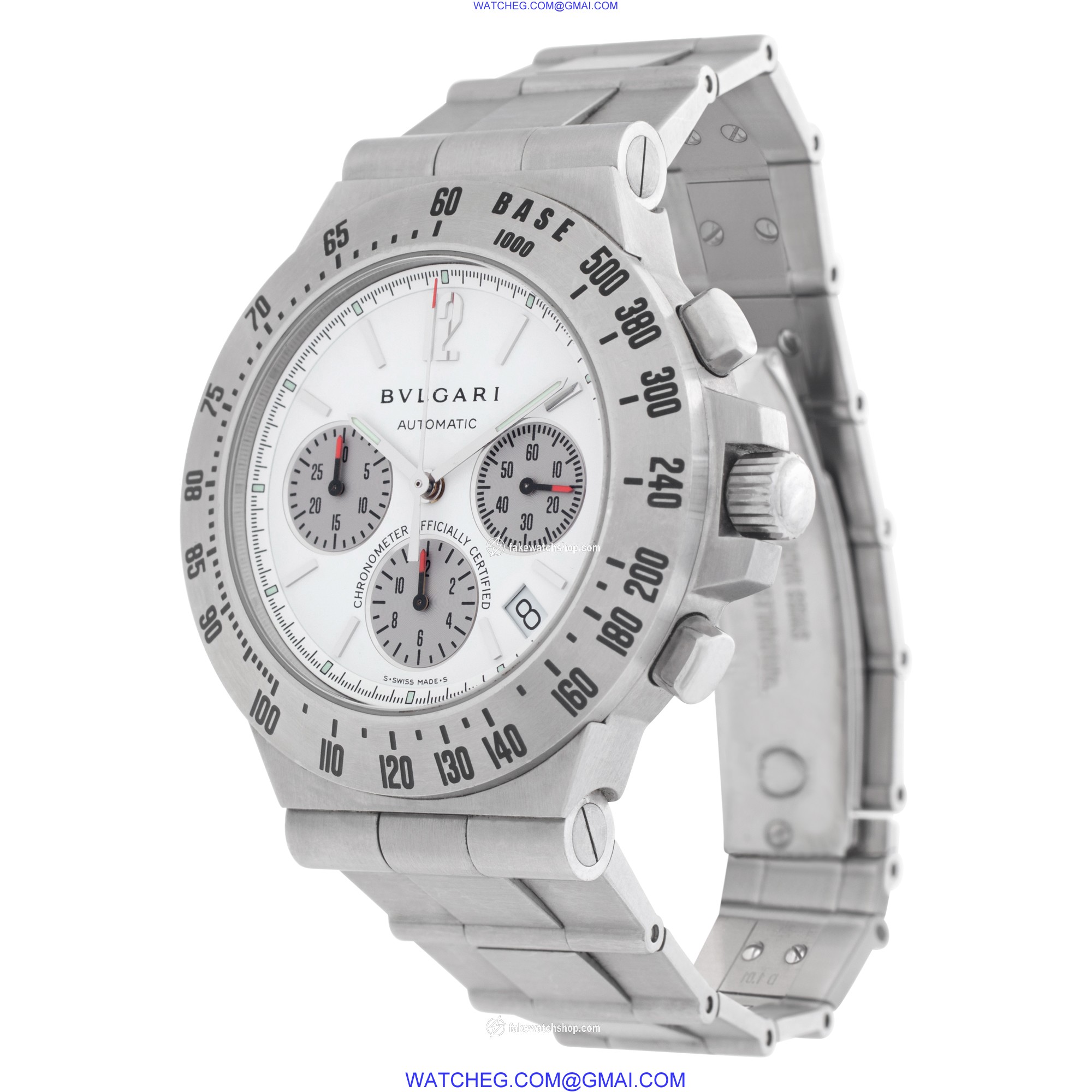 Bvlgari CH 40 ST a Diagono Automatic Unisex Stainless Steel 3