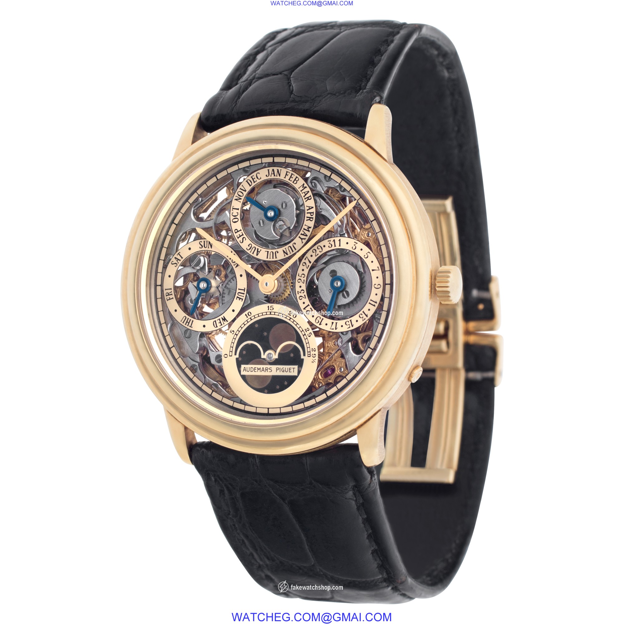 Audemars Piguet Audemars Piguet 409 Quantieme Automatic Male 18k yellow gold 3