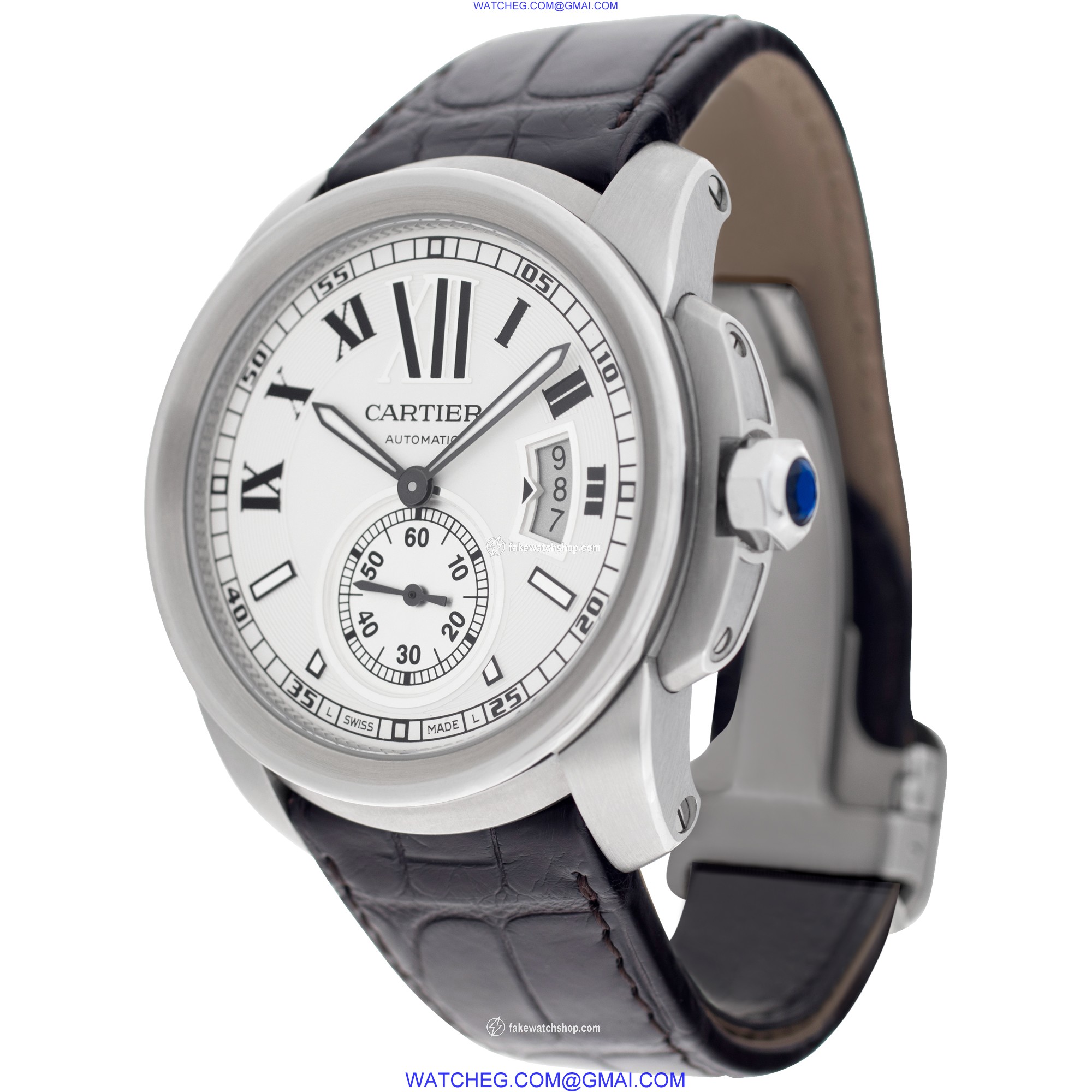 Cartier W7100037 Calibre Automatic Male Stainless Steel 3