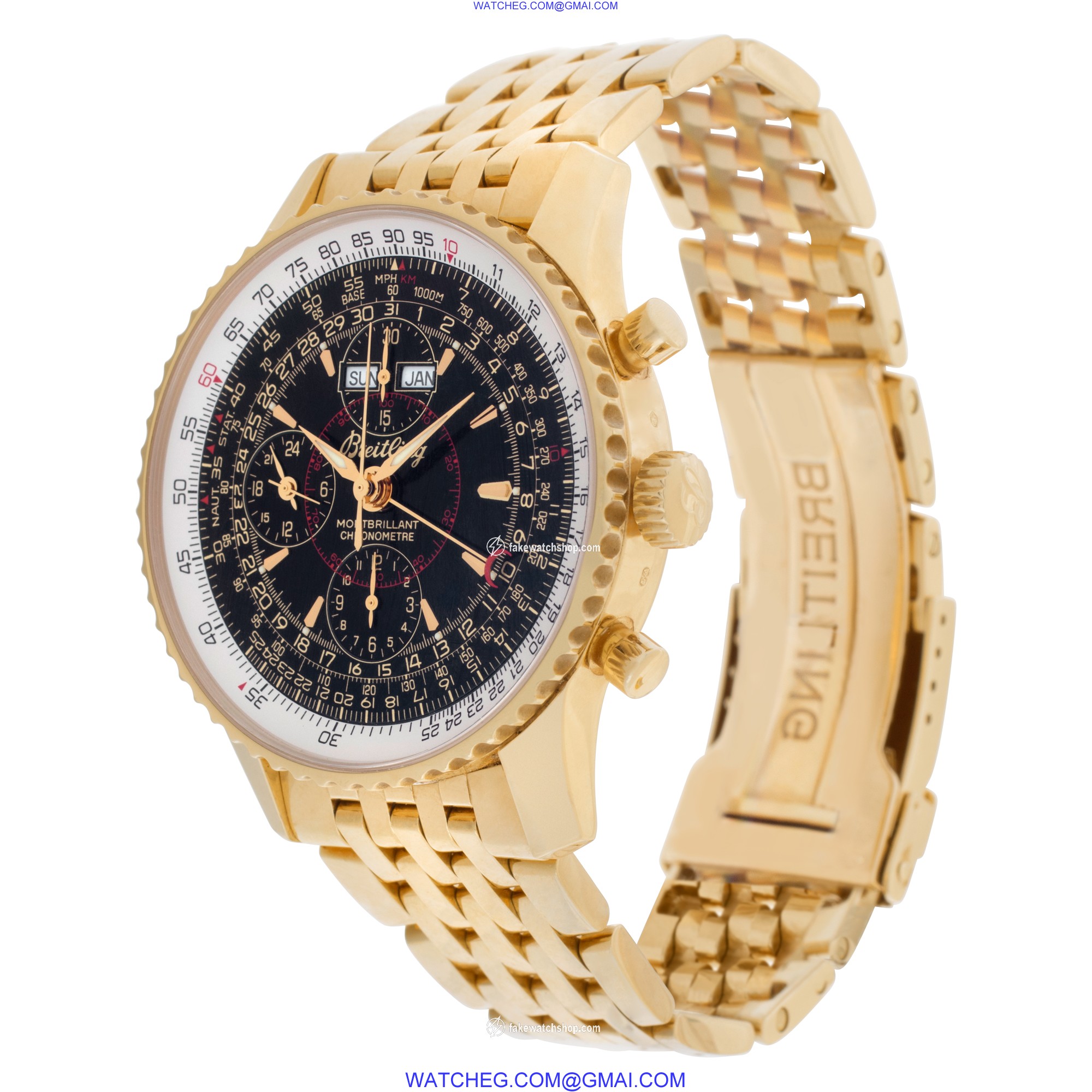 Breitling k2133012 Montbrillant Automatic Male 18k yellow gold 3