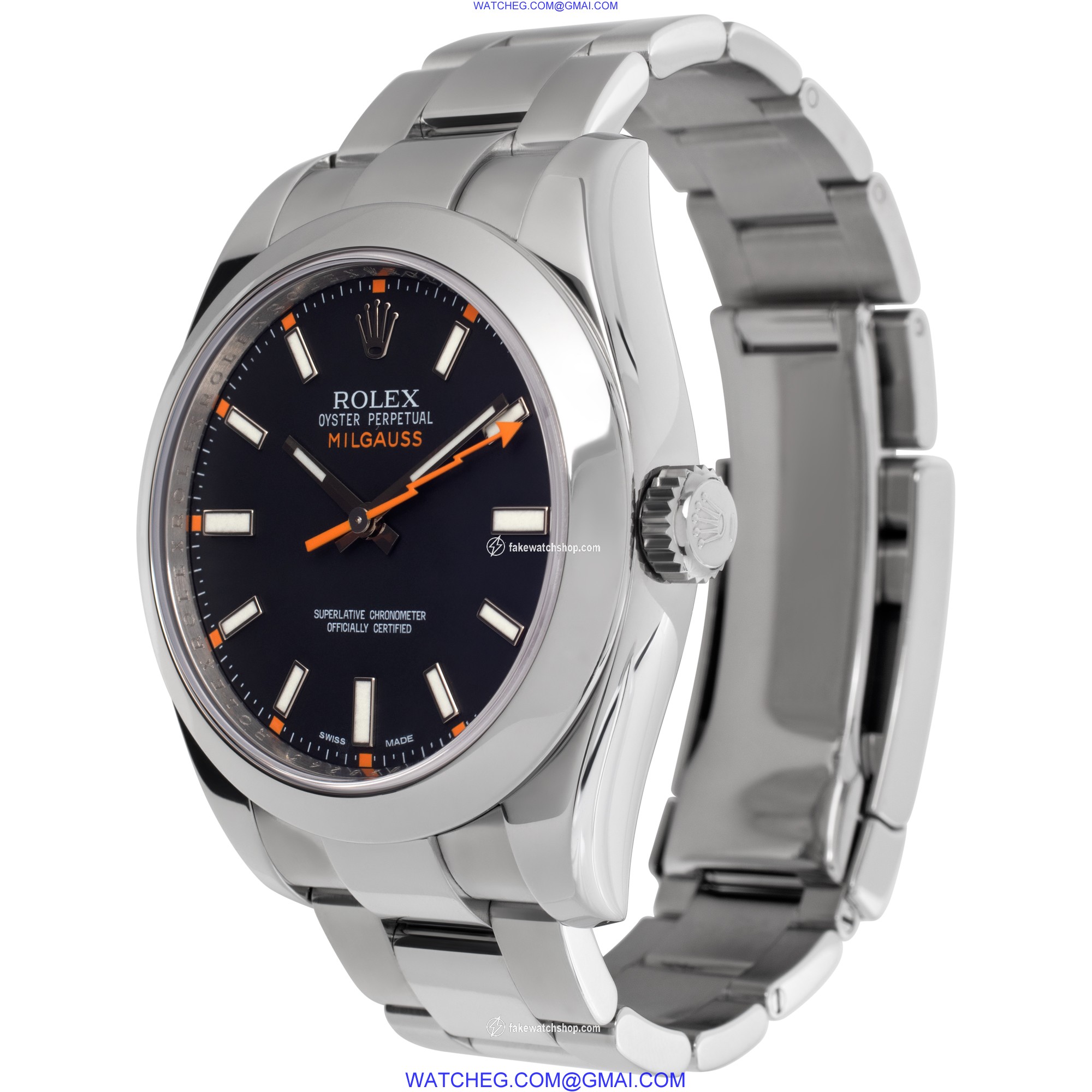 Rolex 116400 Milgauss Automatic Male Stainless Steel 3