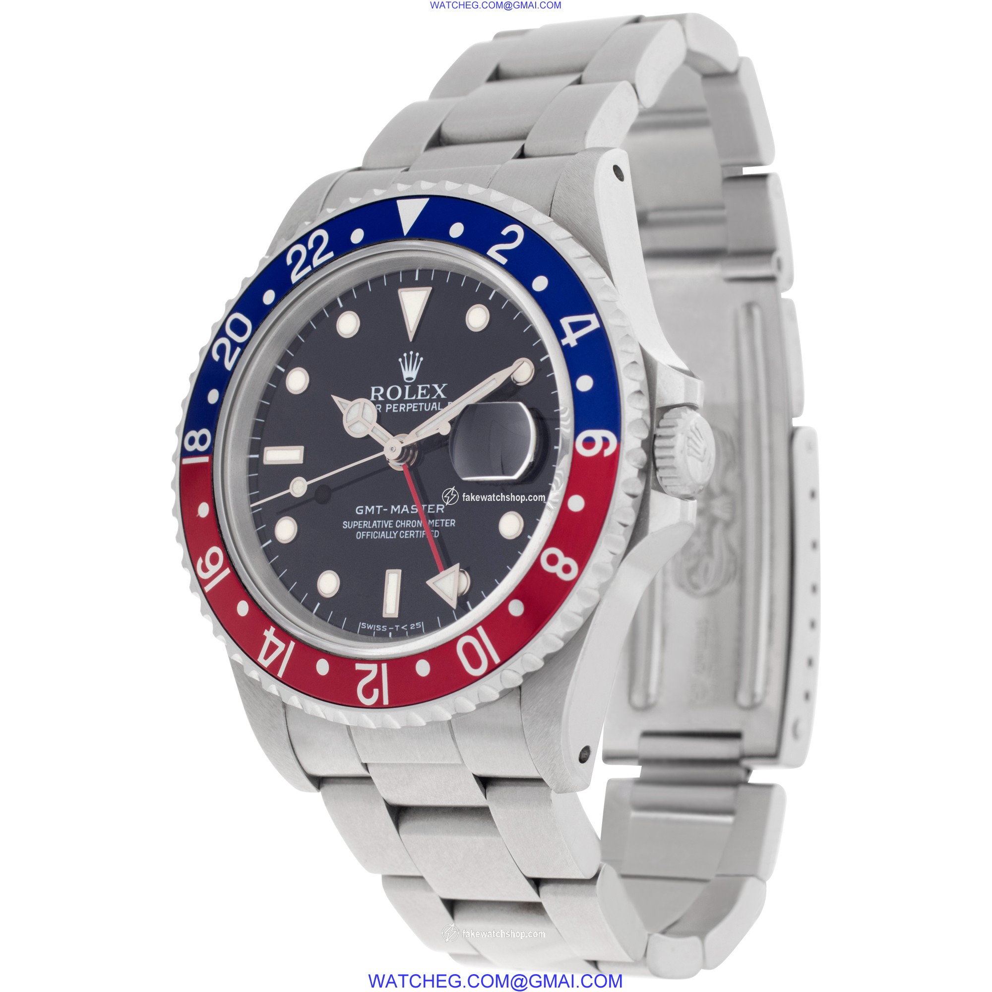 Rolex 16700 GMT Master Pepsi Automatic Male Stainless Steel 3