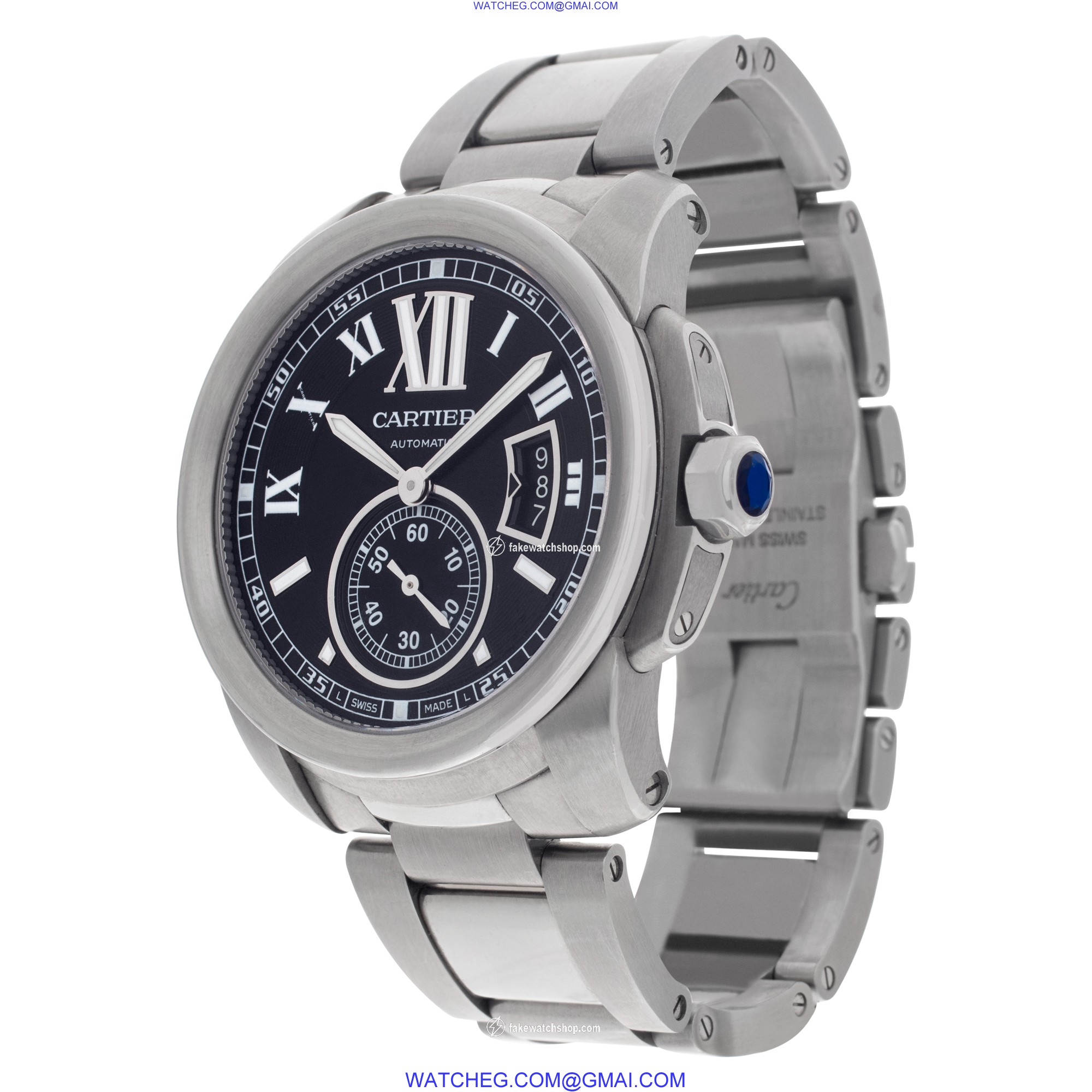 Cartier W7100016 Calibre Automatic Male Stainless Steel 3