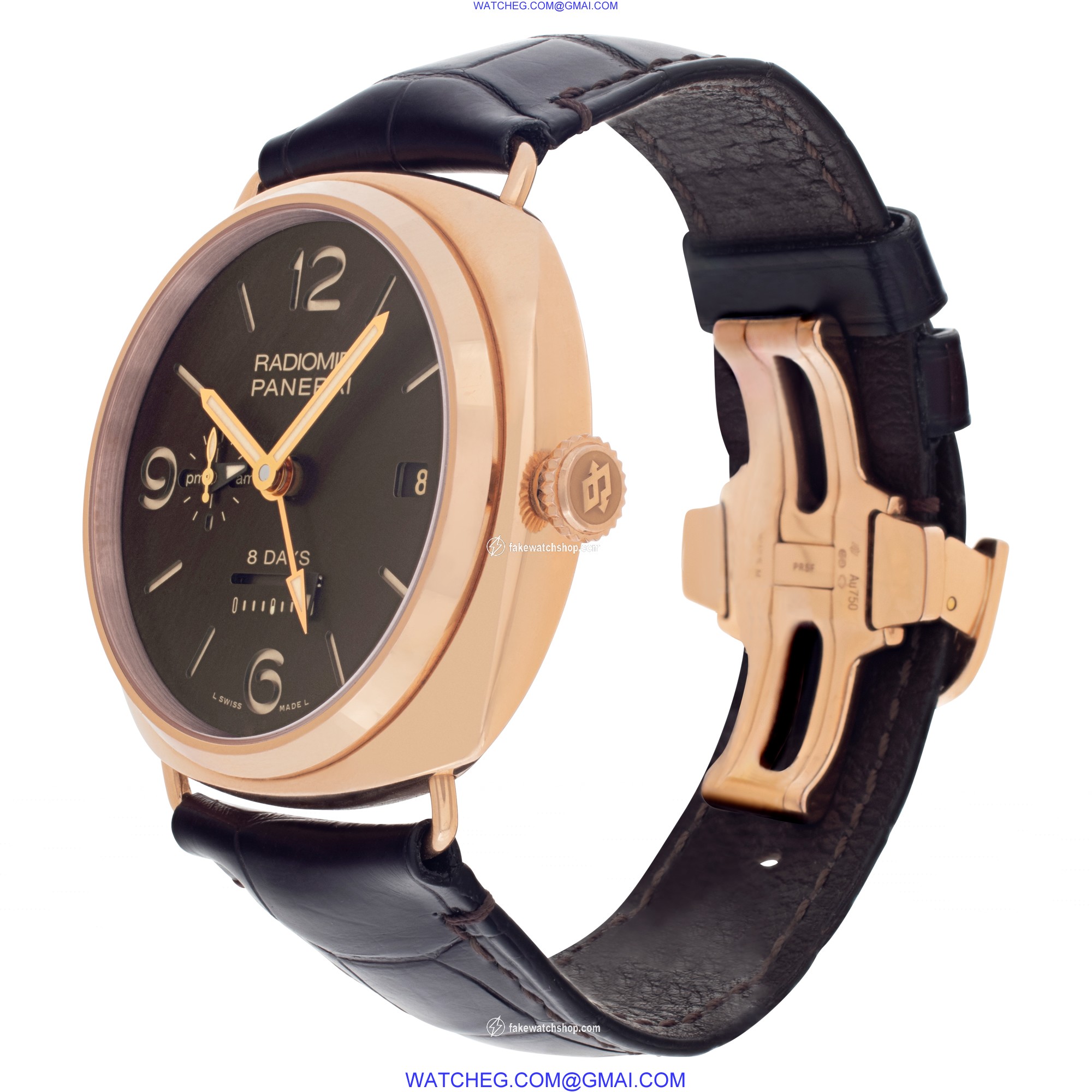 Panerai PAM395 Radiomir Manual Male 18k rose gold 3