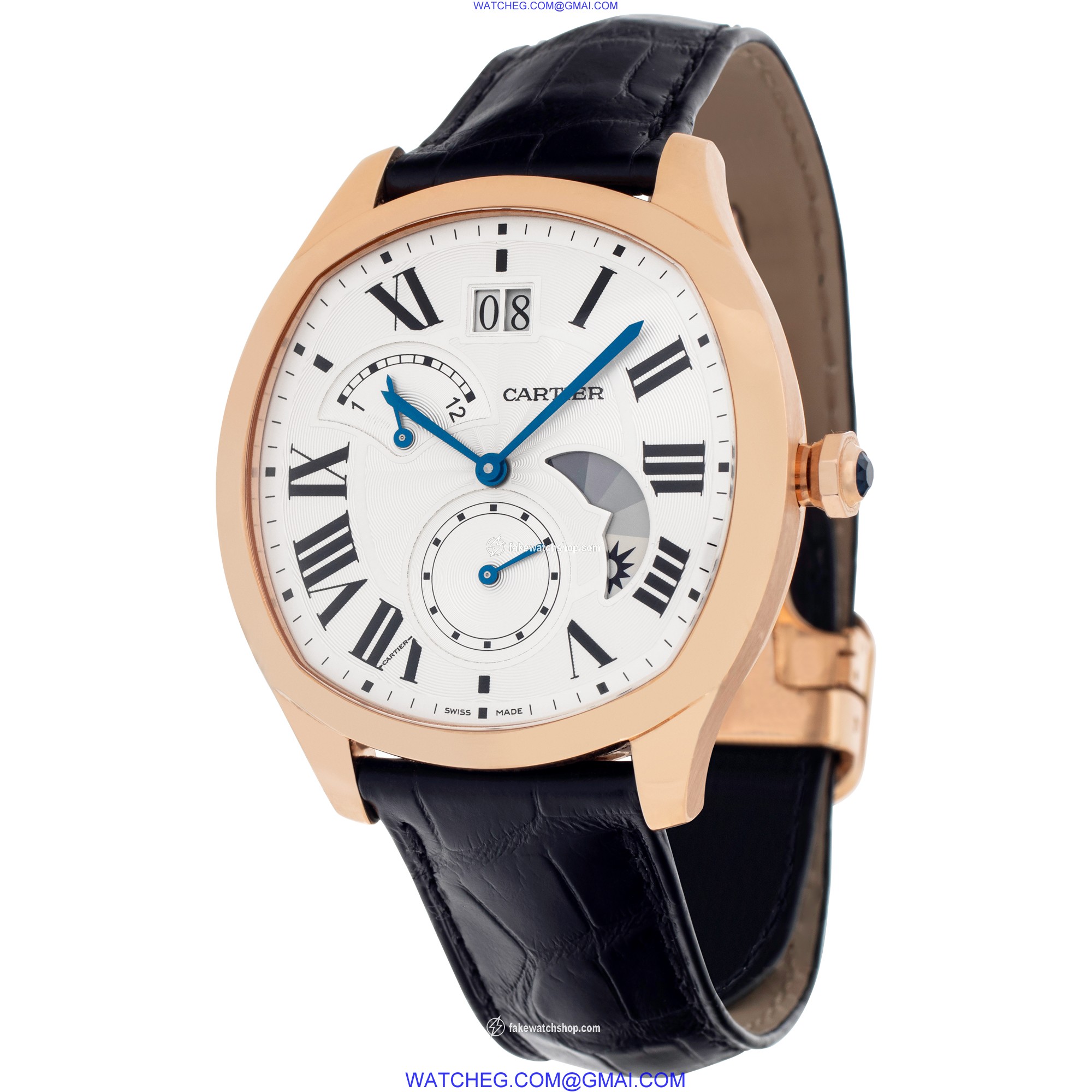 Cartier wgnm0005 Drive Automatic Male 18k rose gold 3