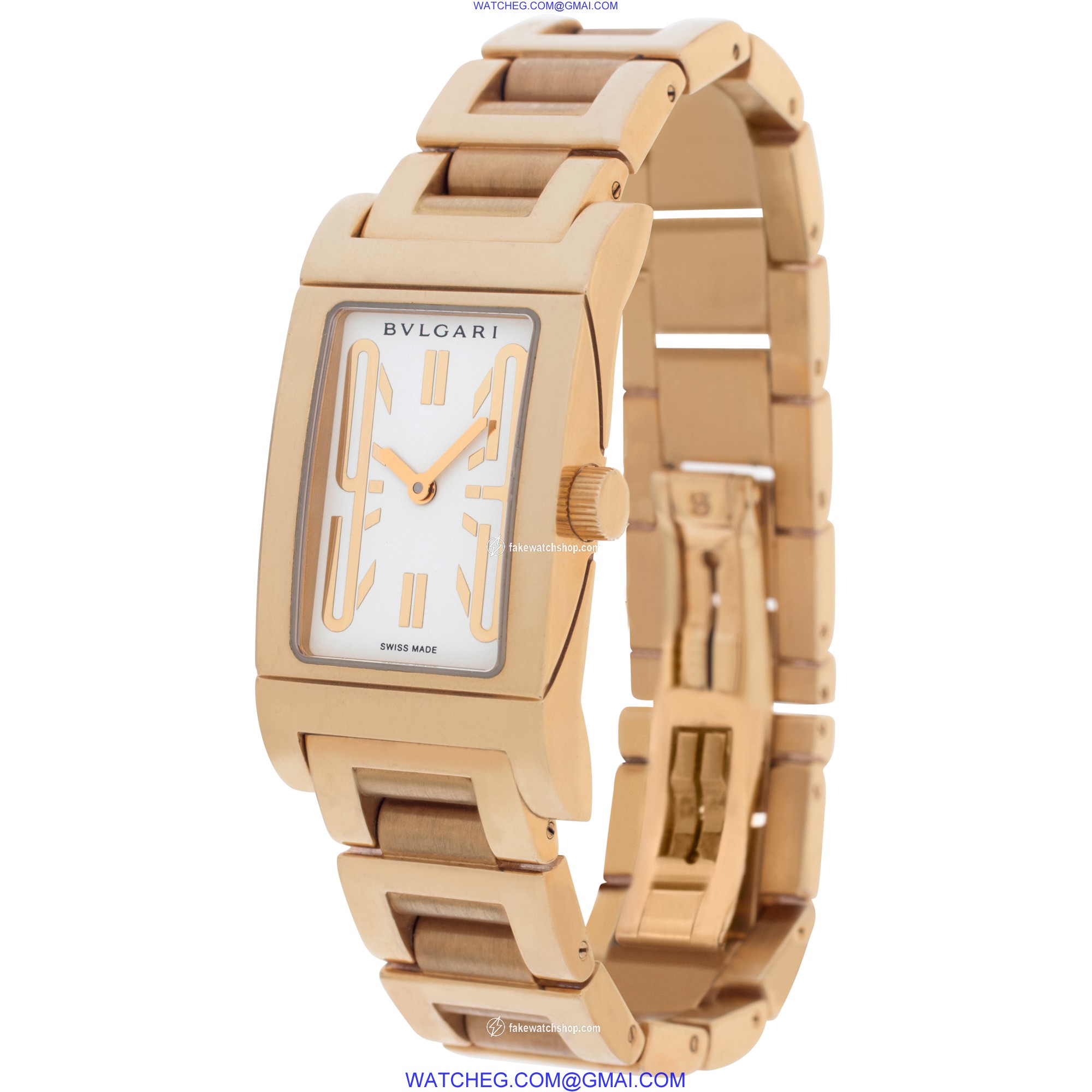 Bvlgari rt 39 g Rettangolo Quartz Female 18k yellow gold 3