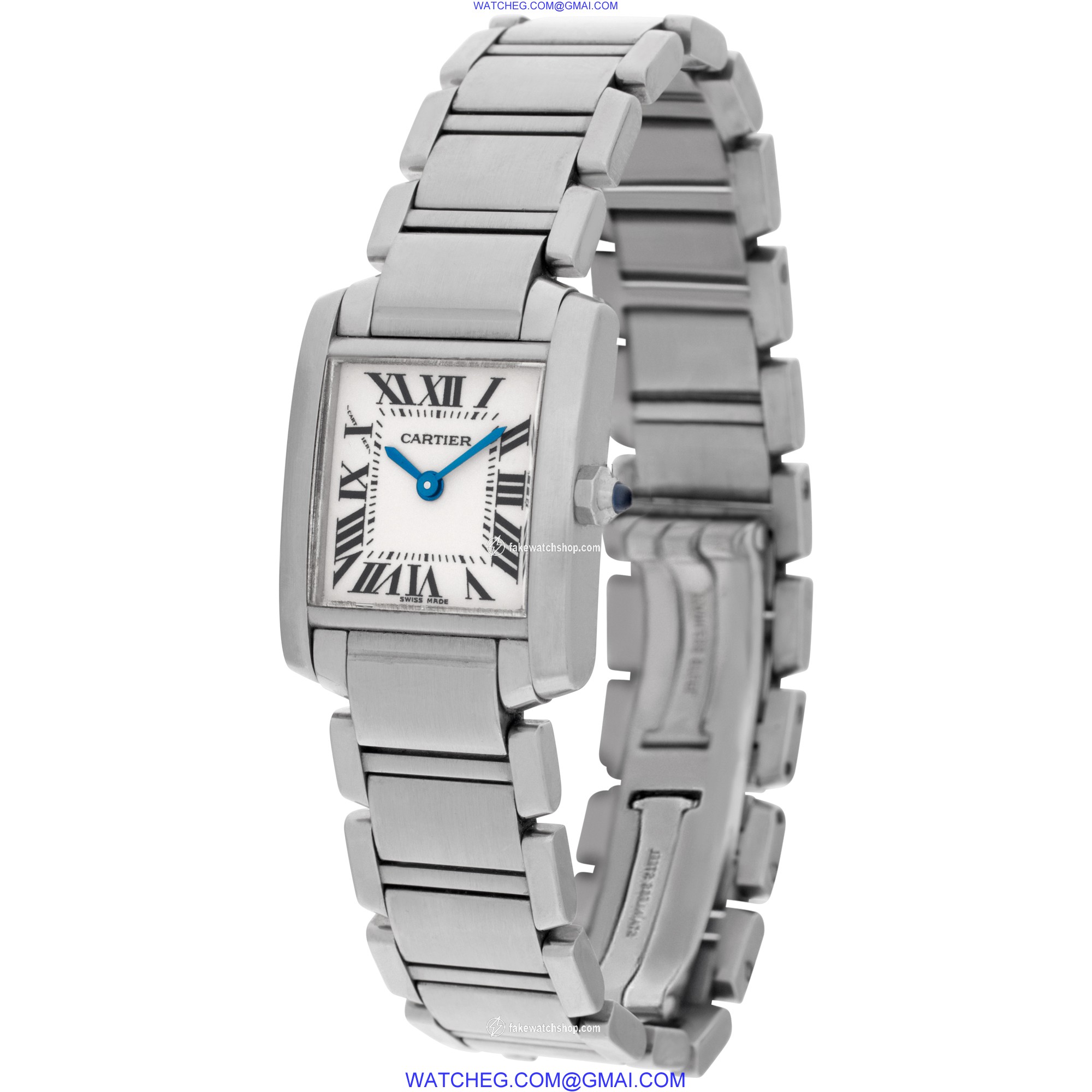 Cartier w51008q3 Tank Francaise Quartz Female Stainless Steel 3