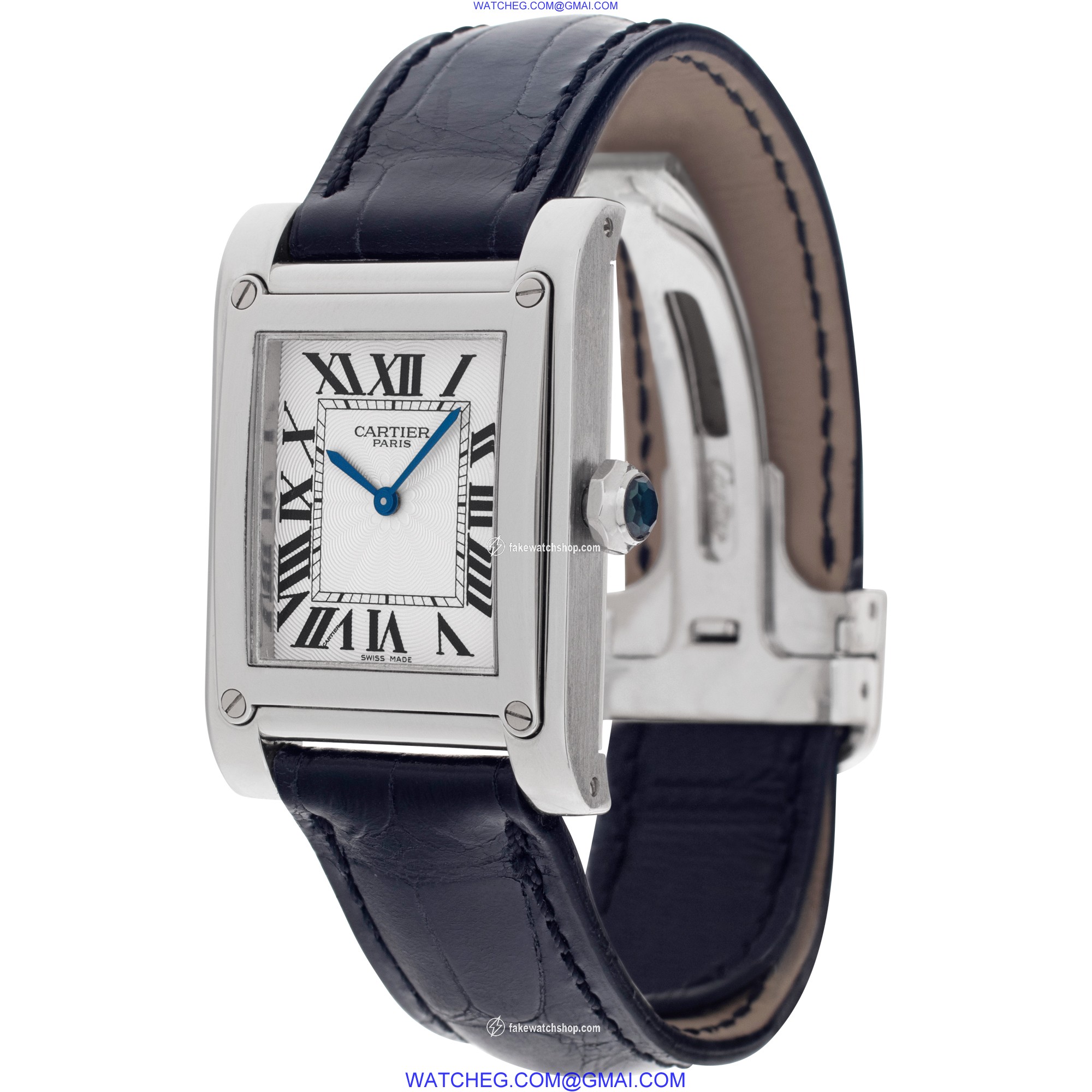 Cartier W1539951P Tank Manual Unisex Platinum 3