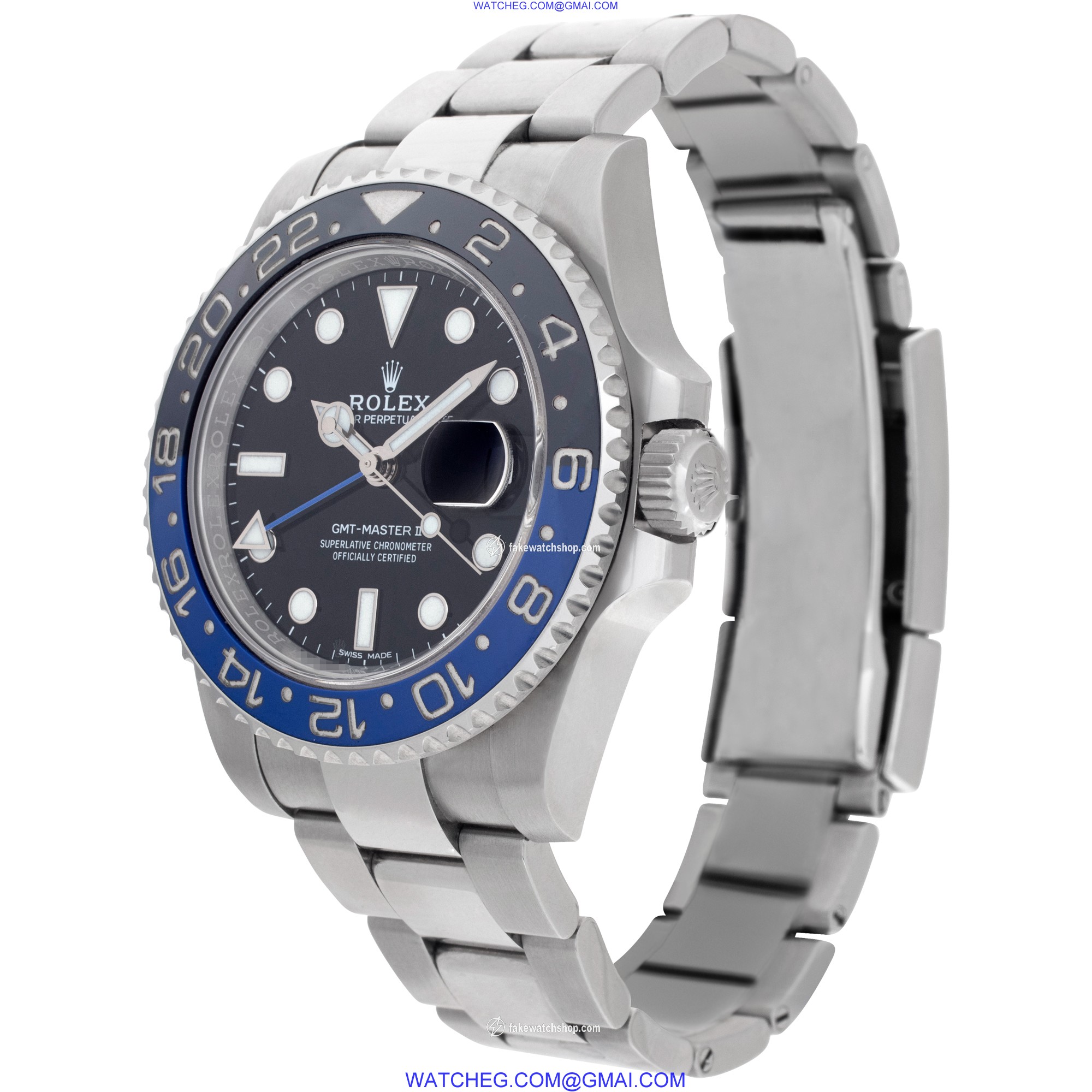 Rolex 116710 GMT Master II Batman Automatic Male Stainless Steel 3