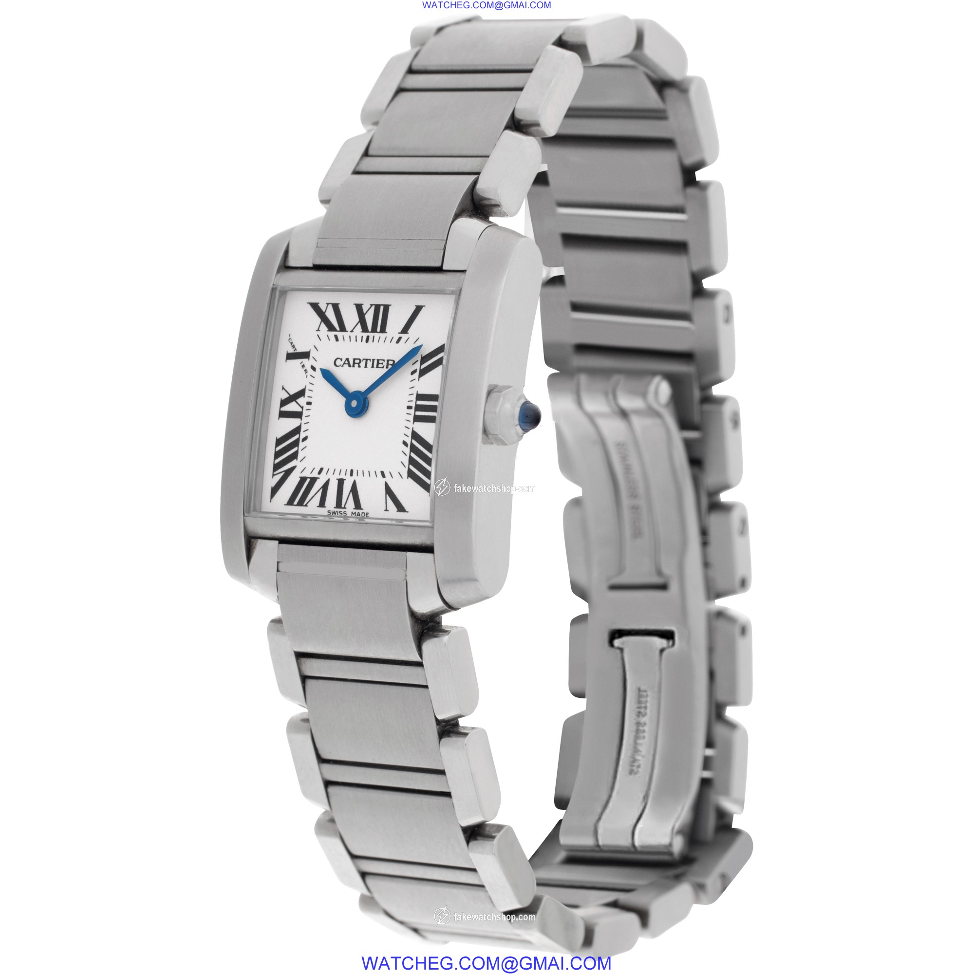 Cartier W51008Q3 Tank Francaise Quartz Female Stainless Steel 3