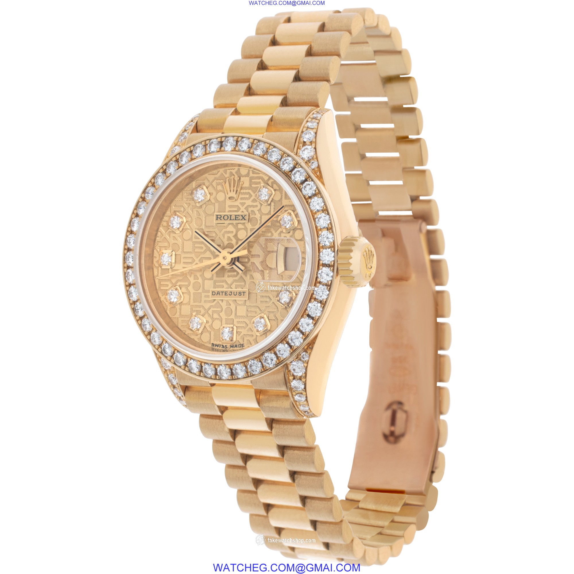 Rolex 69158 Datejust Automatic Female 18k yellow gold 3