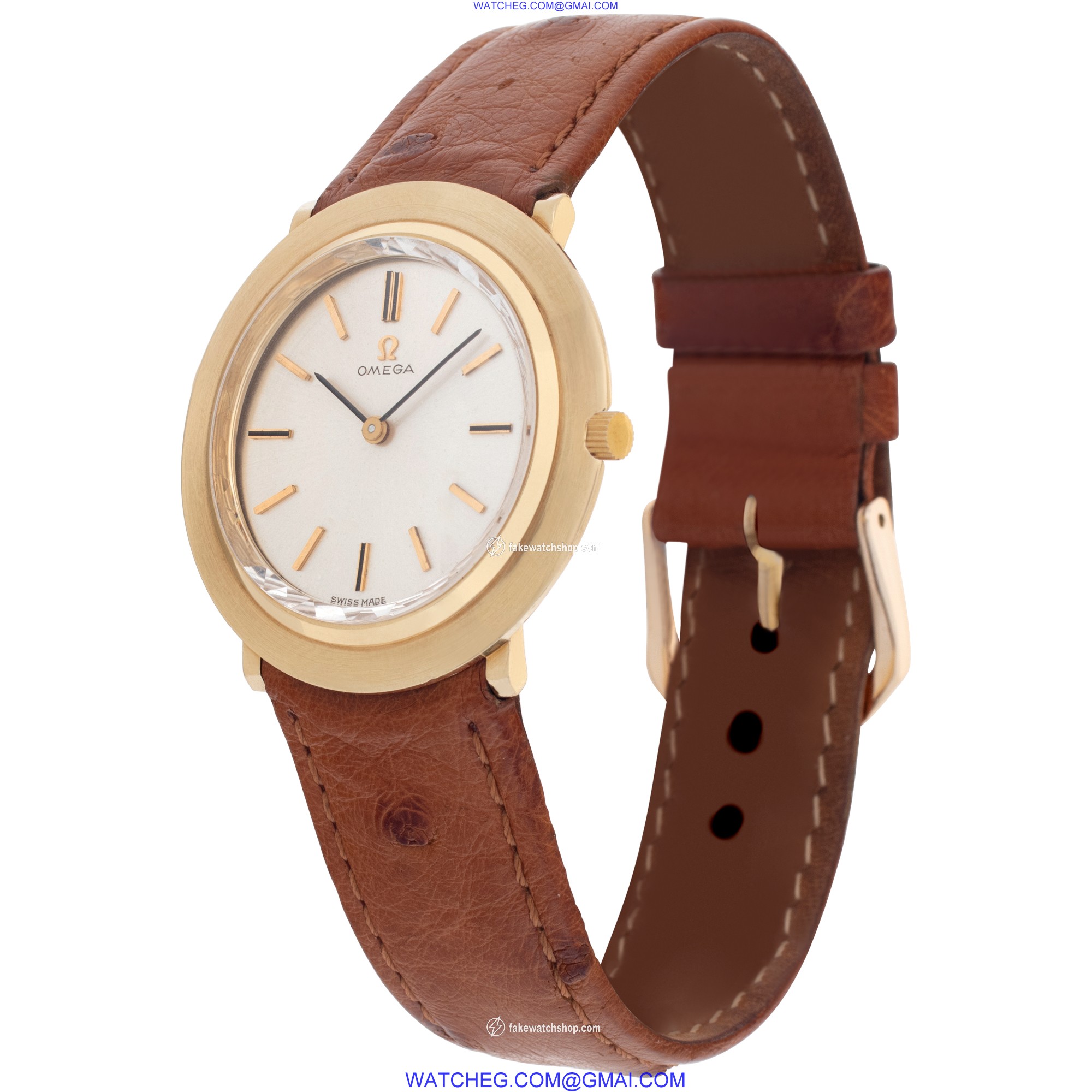 Omega D6699 Classic Manual Male 14k yellow gold 3