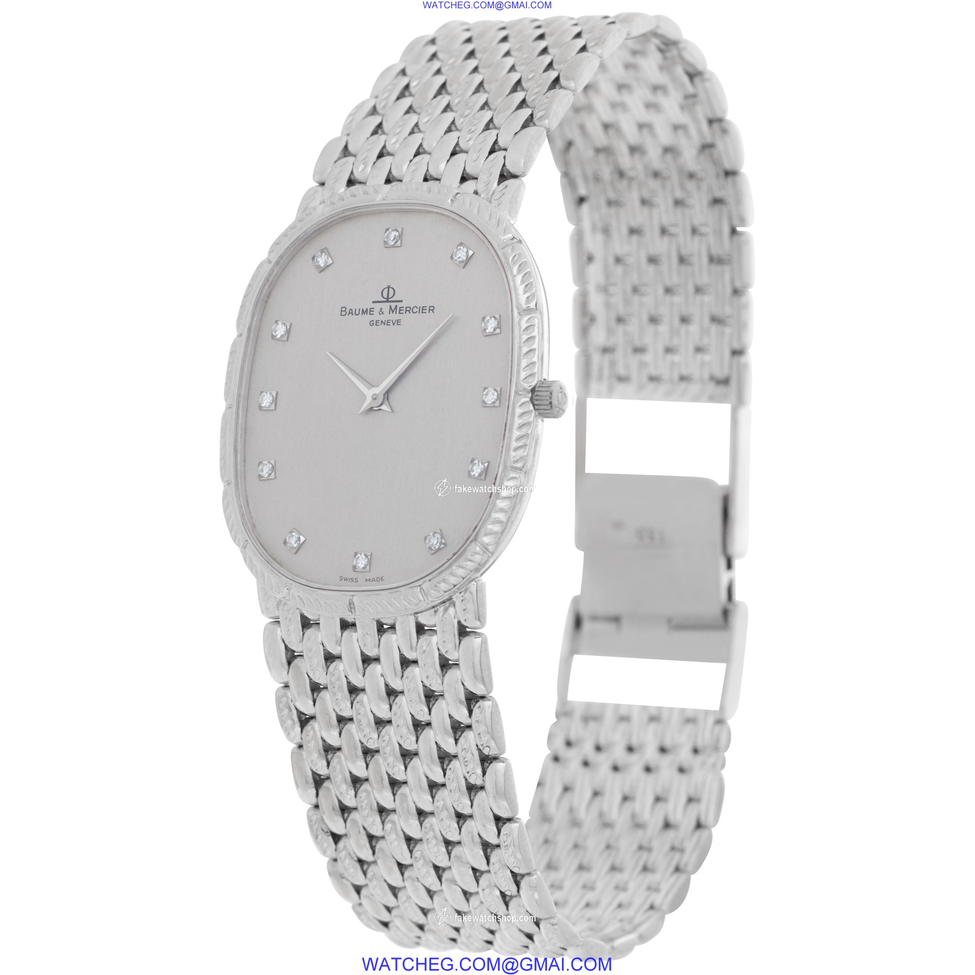 Baume & Mercier 17600 9 Classic Manual Male 18k White Gold 3