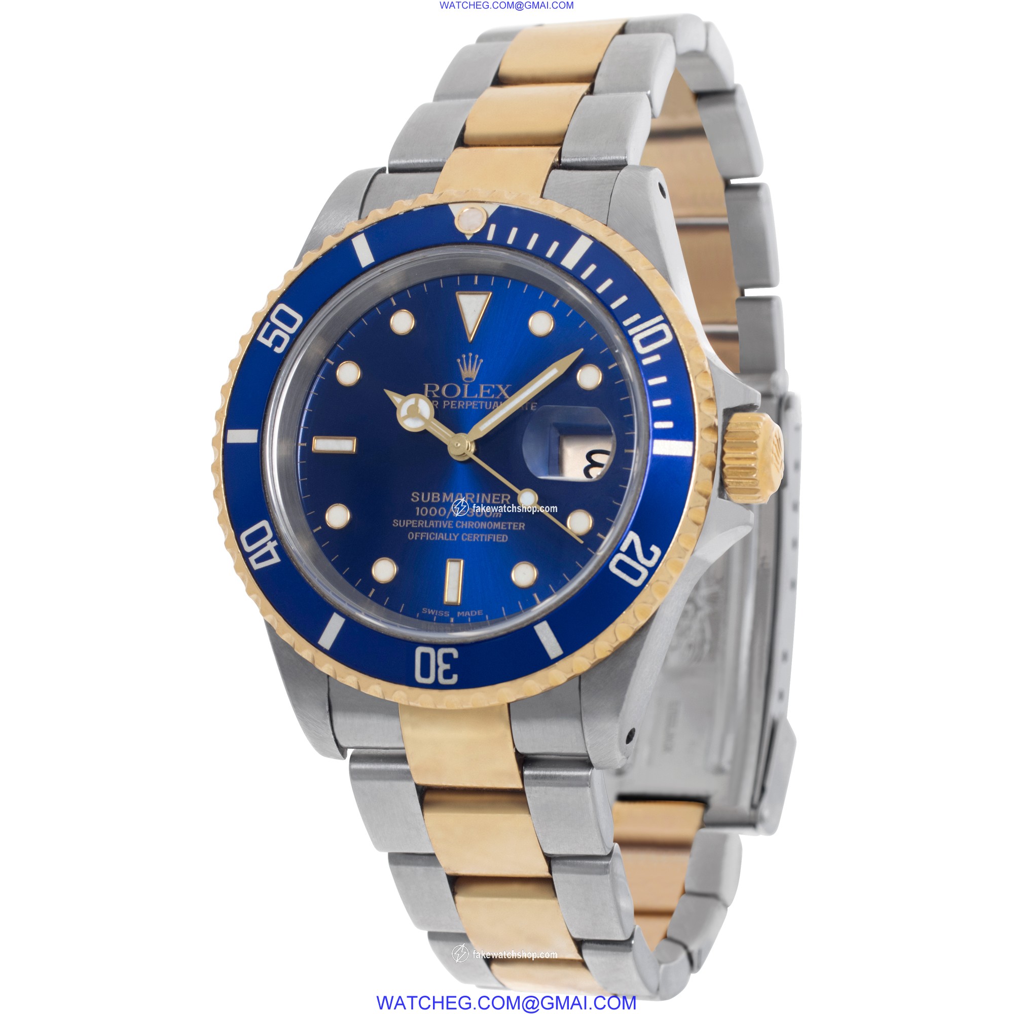 Rolex 16613 Submariner Automatic Male 18k gold & Stainless Steel 3