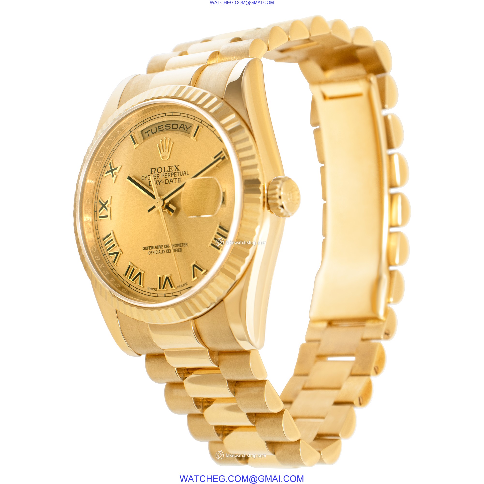 Rolex 118238 Day-Date Automatic Male 18k yellow gold 3