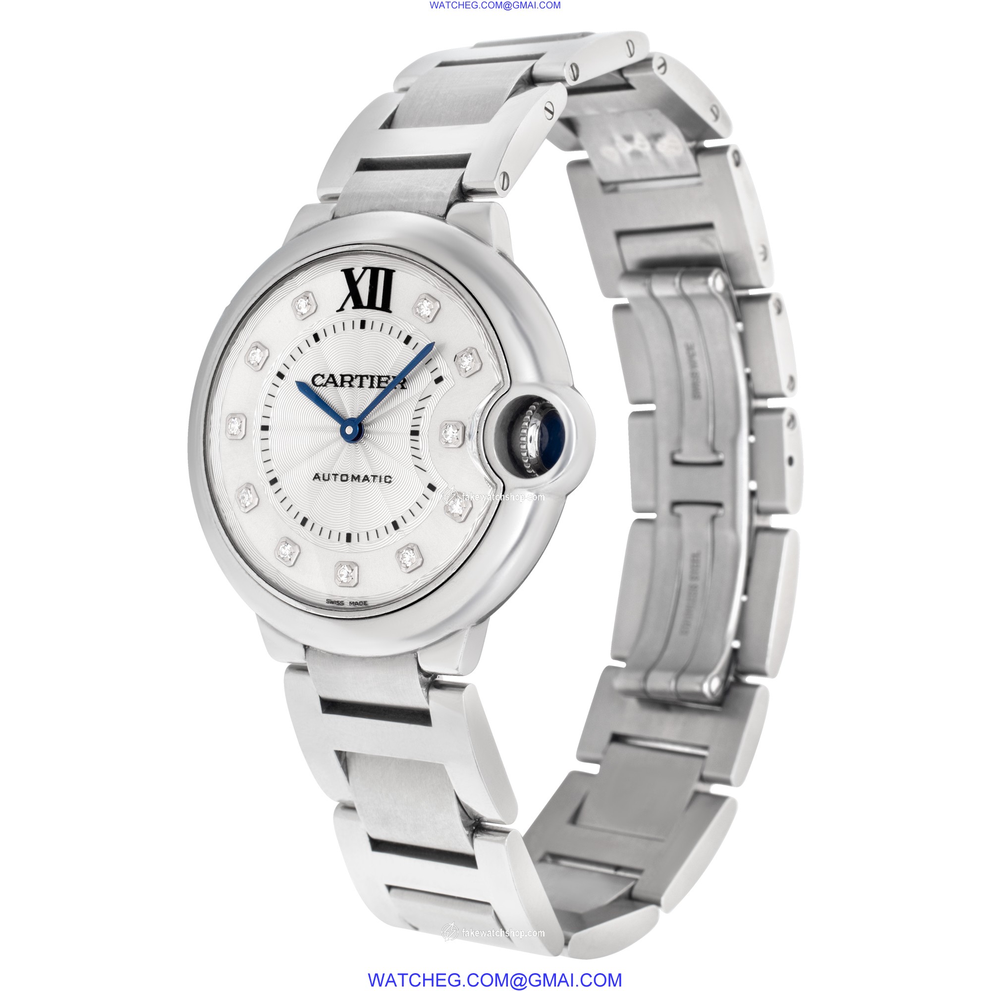Cartier WE902075 Ballon Bleu Automatic Female Stainless Steel 3