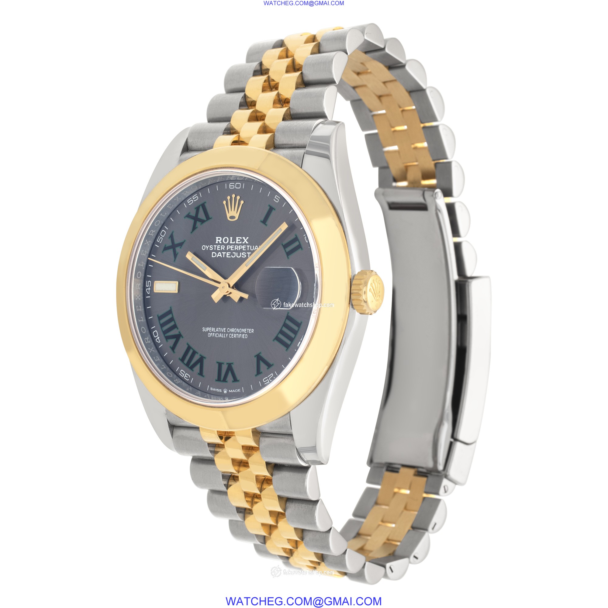Rolex 126303 Datejust 41 Automatic Unisex 18k gold & Stainless Steel 3