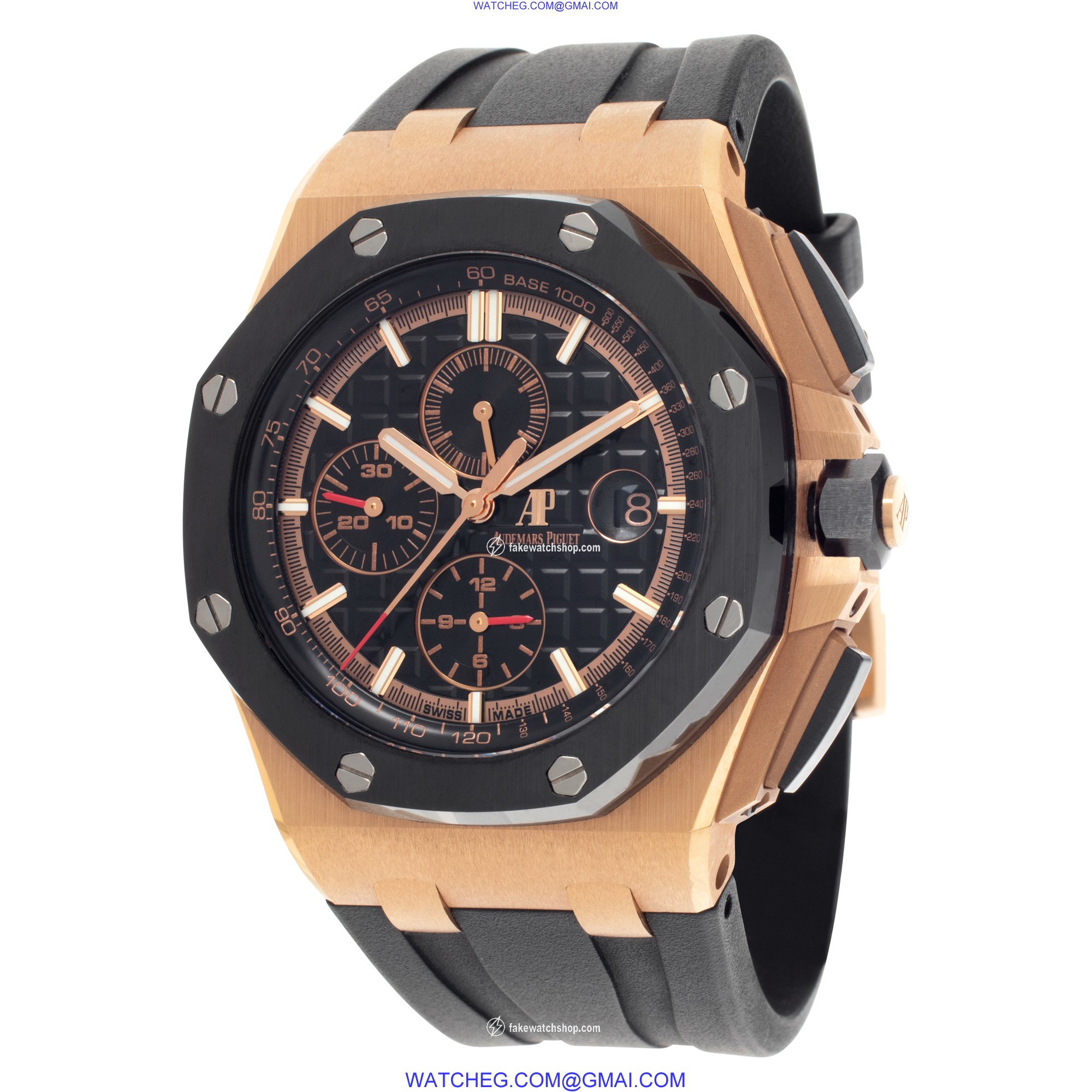 Audemars Piguet 26401RO.OO.A002CA.02 Royal Oak Offshore Automatic Male 18k rose gold 3