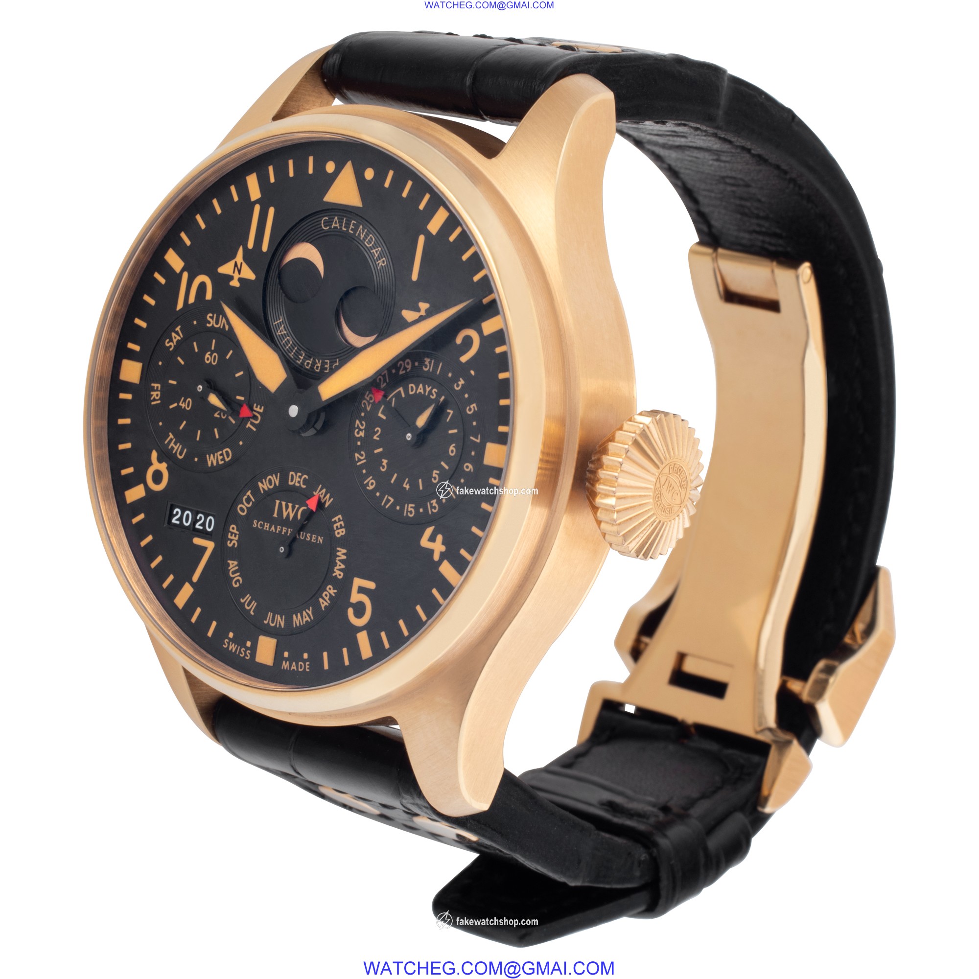 IWC iw502635 Big Pilot Automatic Male 18k rose gold 3