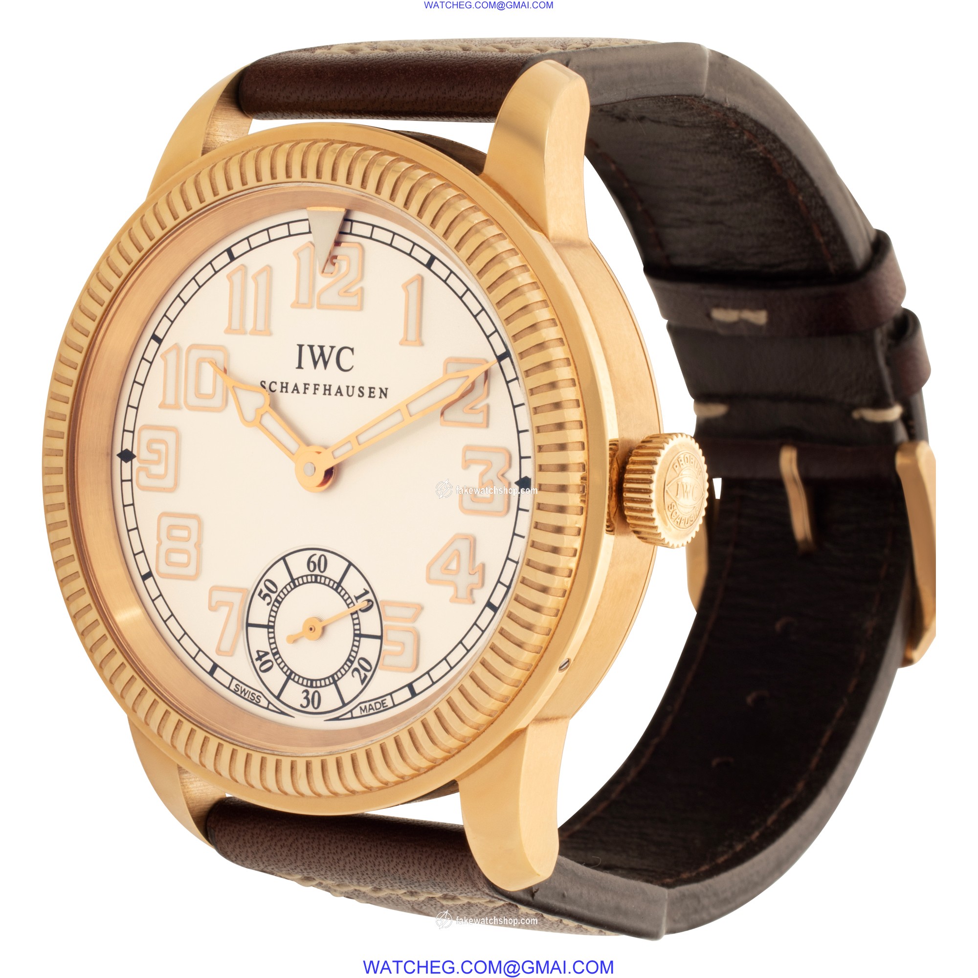 IWC IW3254-03 Pilot Manual Male 18k rose gold 3
