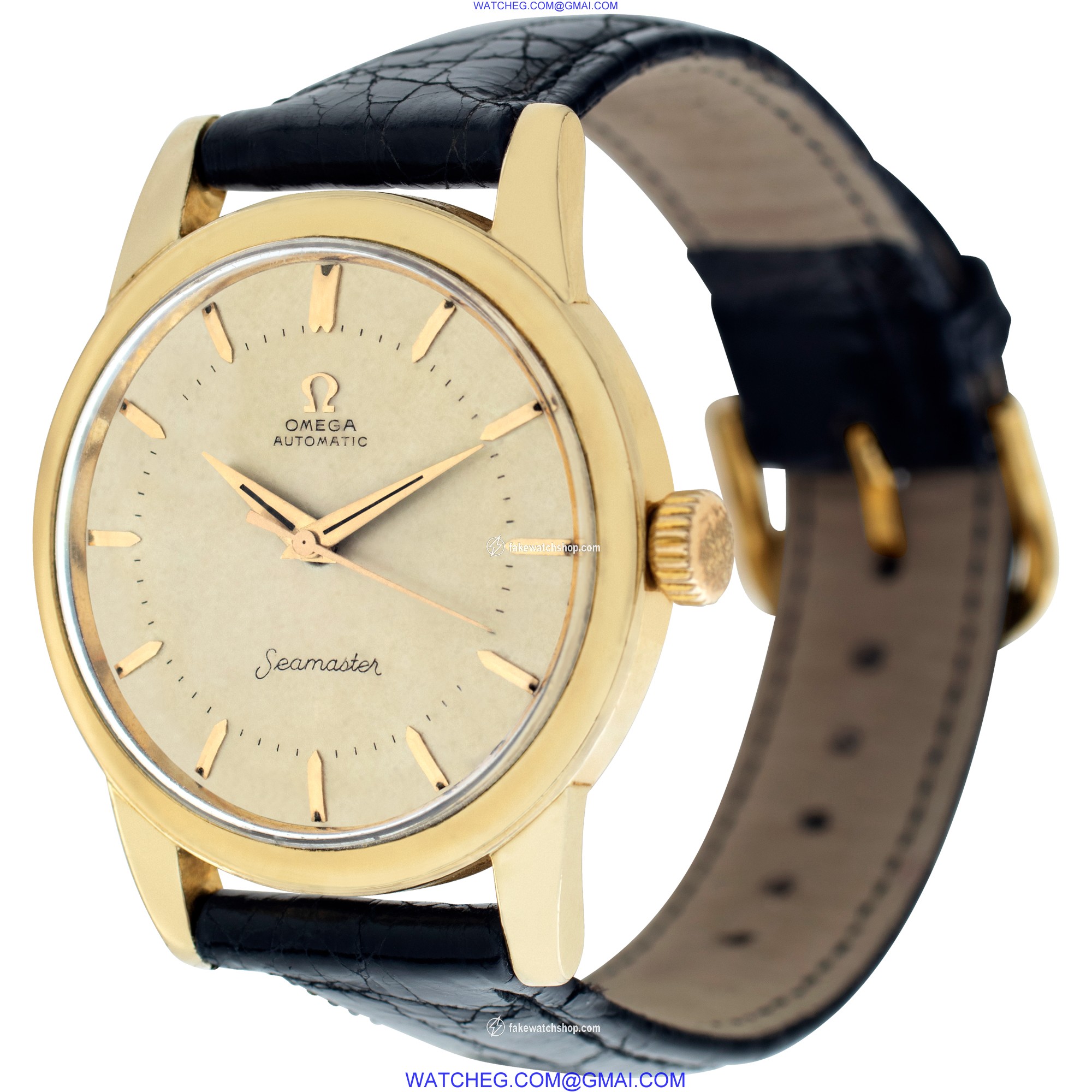 Omega Omega 3850 Seamaster Automatic Unisex Gold Plate 3