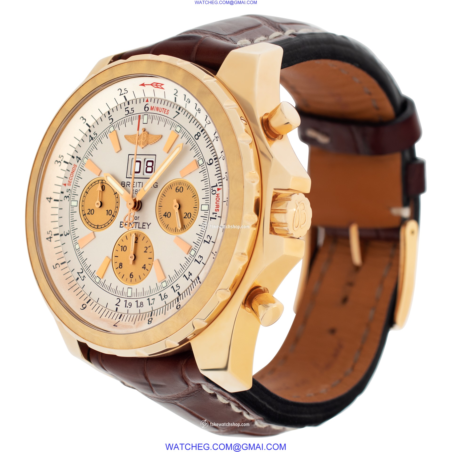 Breitling h44363 Bentley 6.75 Automatic Male 18k rose gold 3