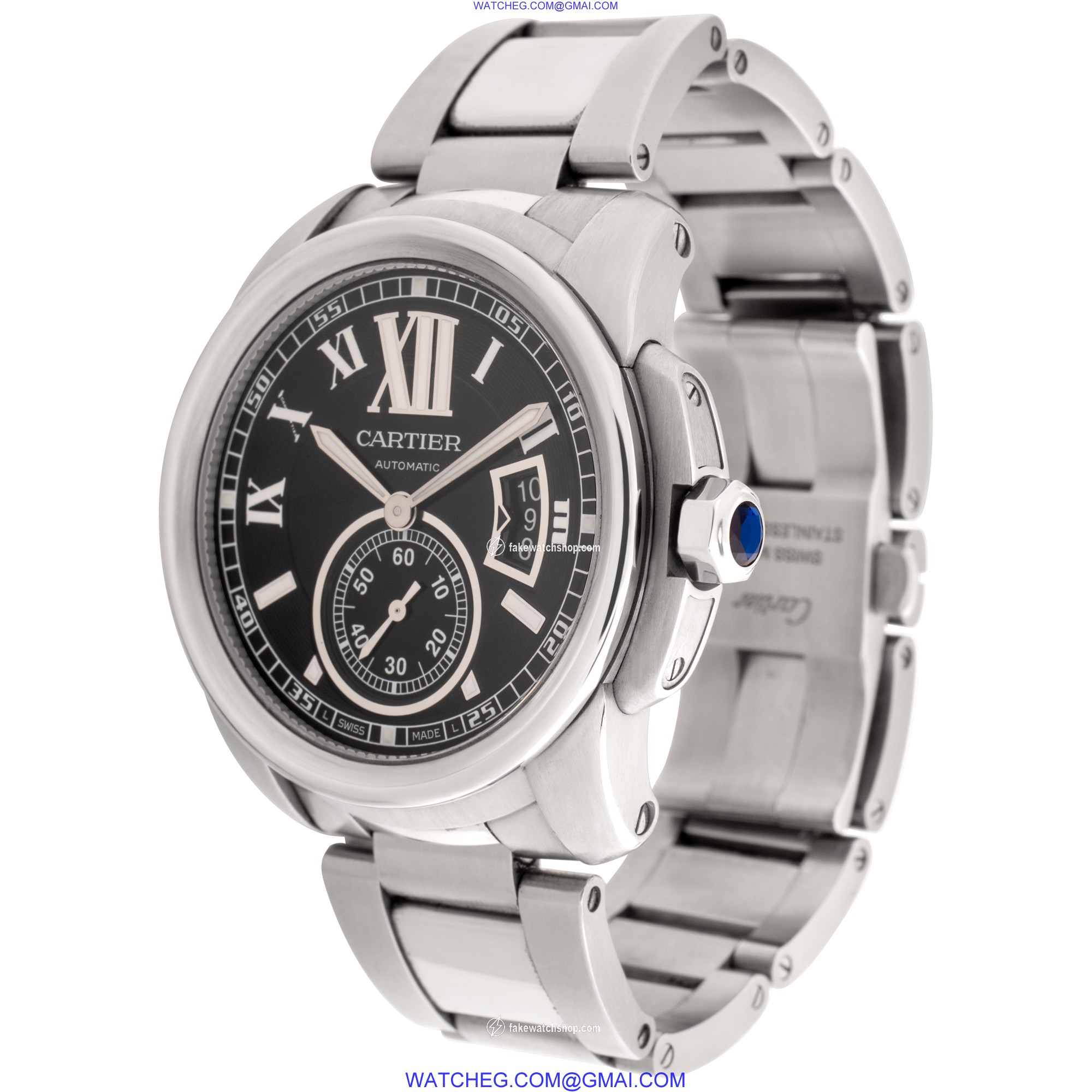 Cartier W7100016 Calibre Automatic Male Stainless Steel 3