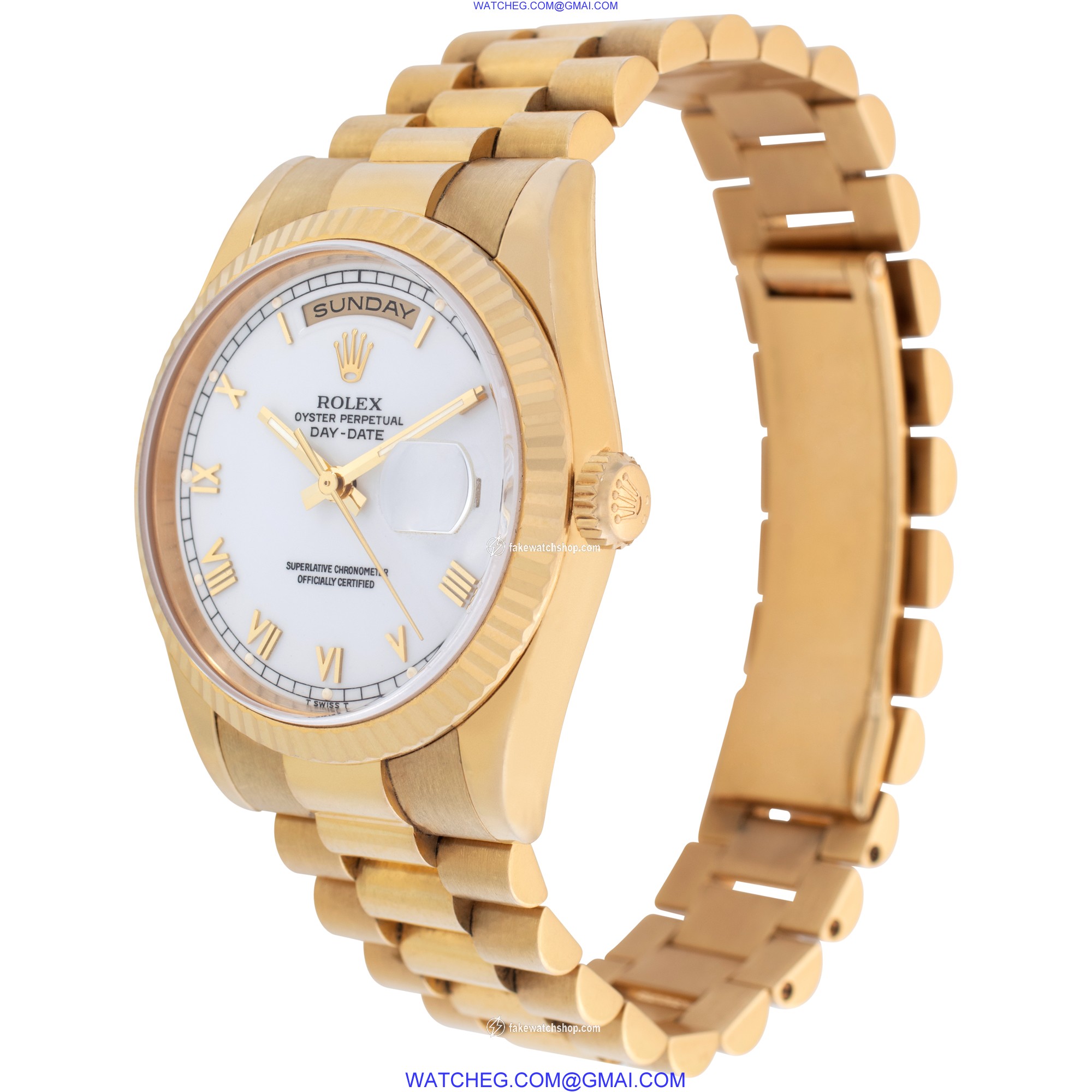 Rolex 118238 Day-Date Automatic Male 18k yellow gold 3