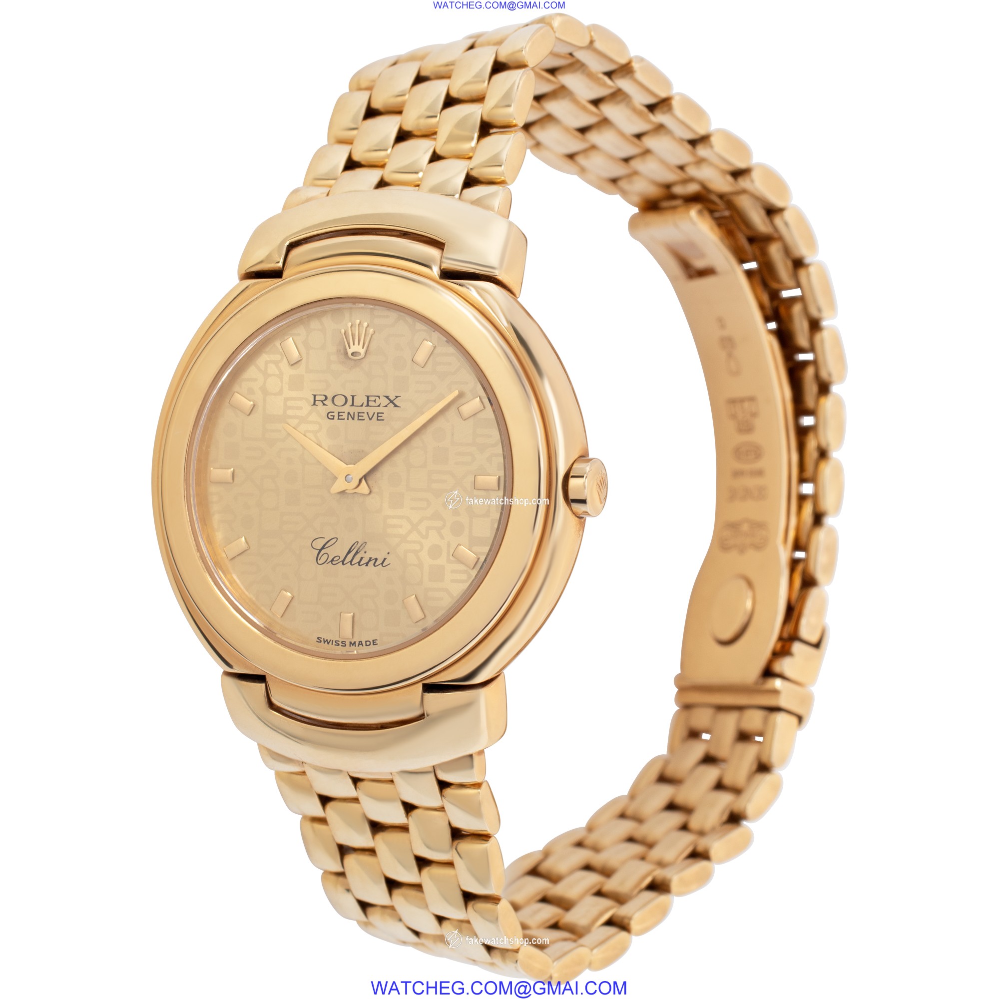 Rolex 6622 Cellini Quartz Unisex 18k yellow gold 3