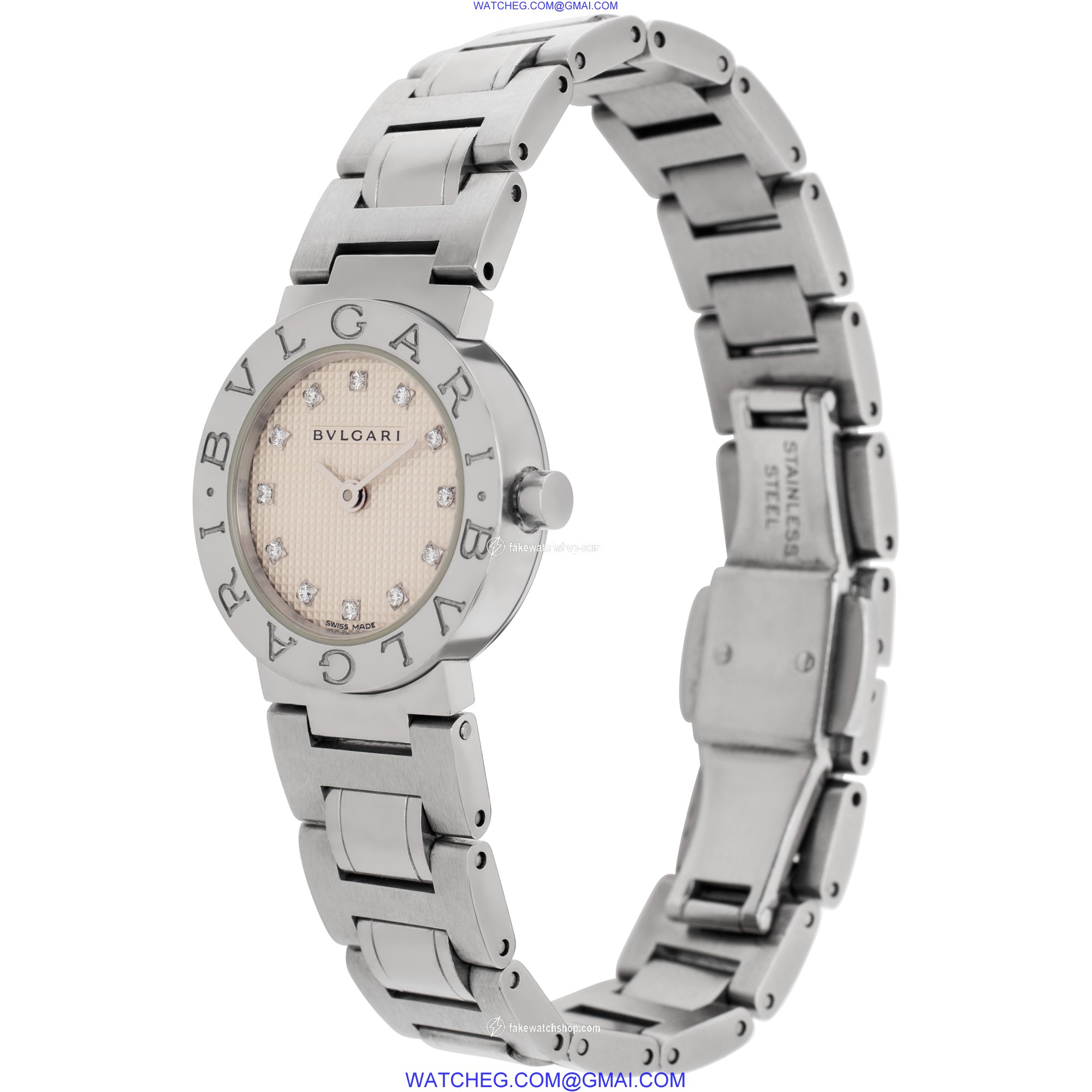 Bvlgari BB23 ss Classic Quartz Female Stainless Steel 3