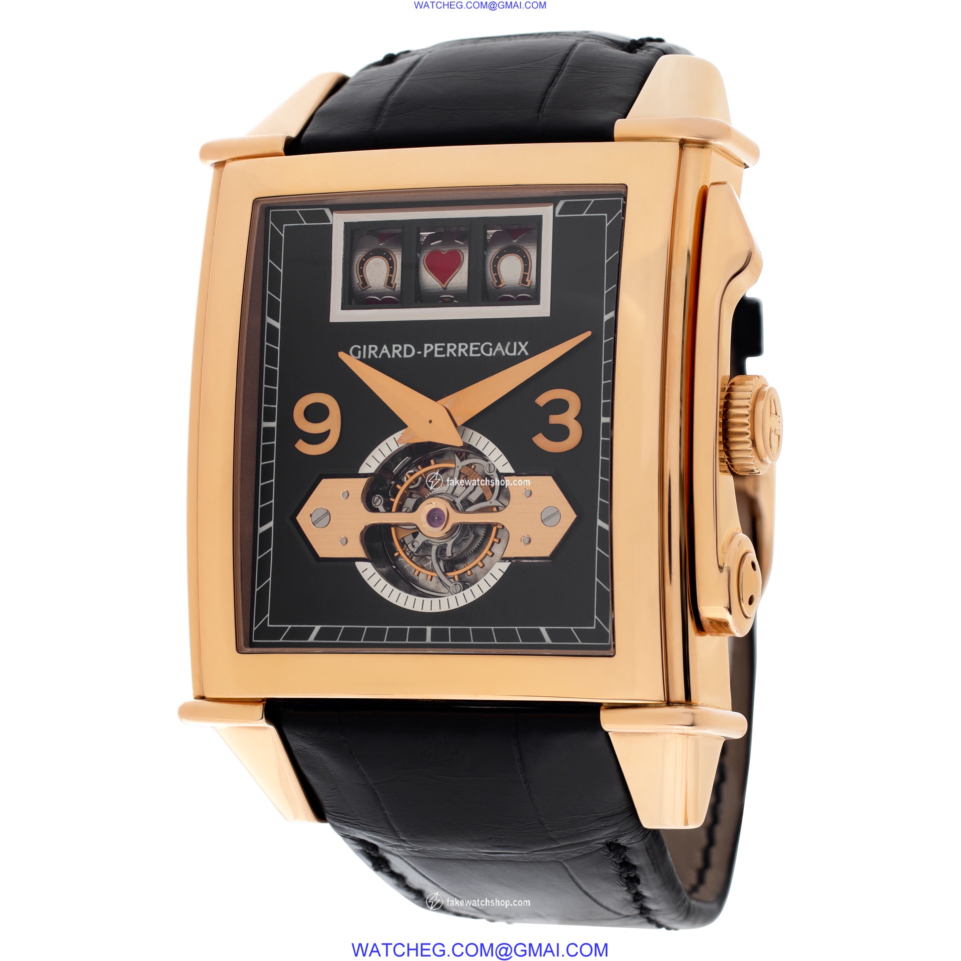Girard Perregaux 99720-52-651-BAGA Vintage 1945 Manual Male 18k rose gold 3