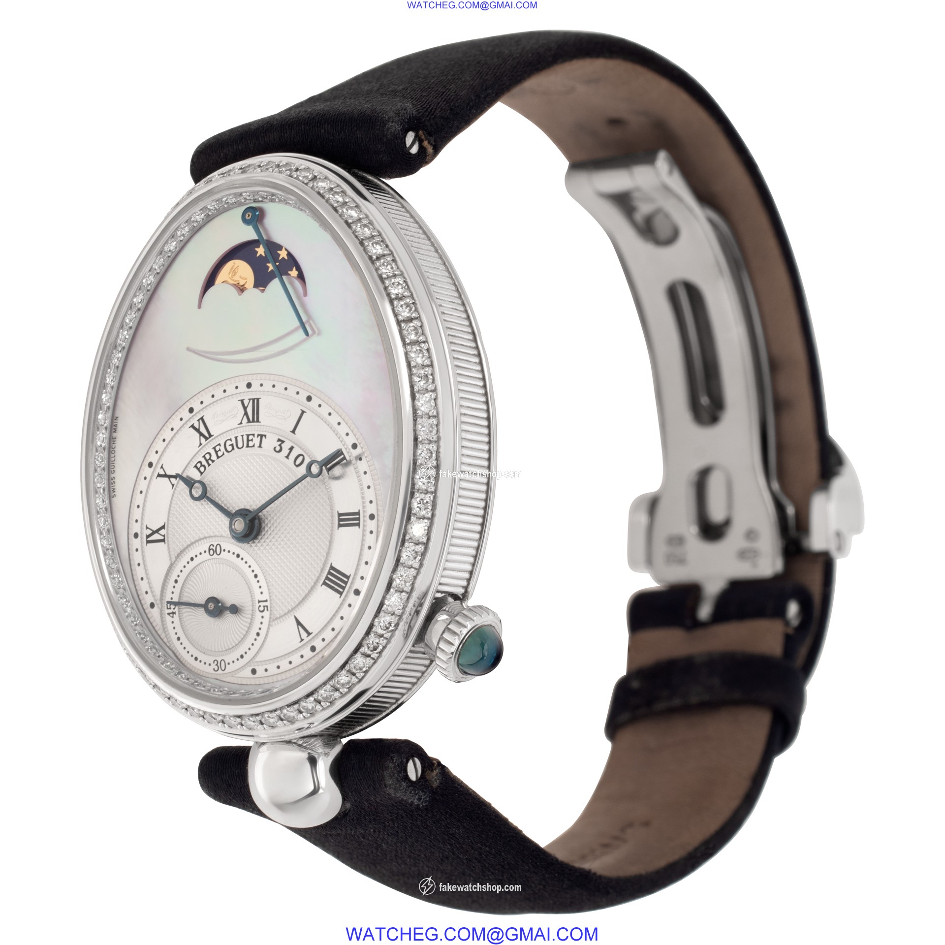 Breguet 8908BBV2864D00D Reine De Naples Automatic Female 18k White Gold 3