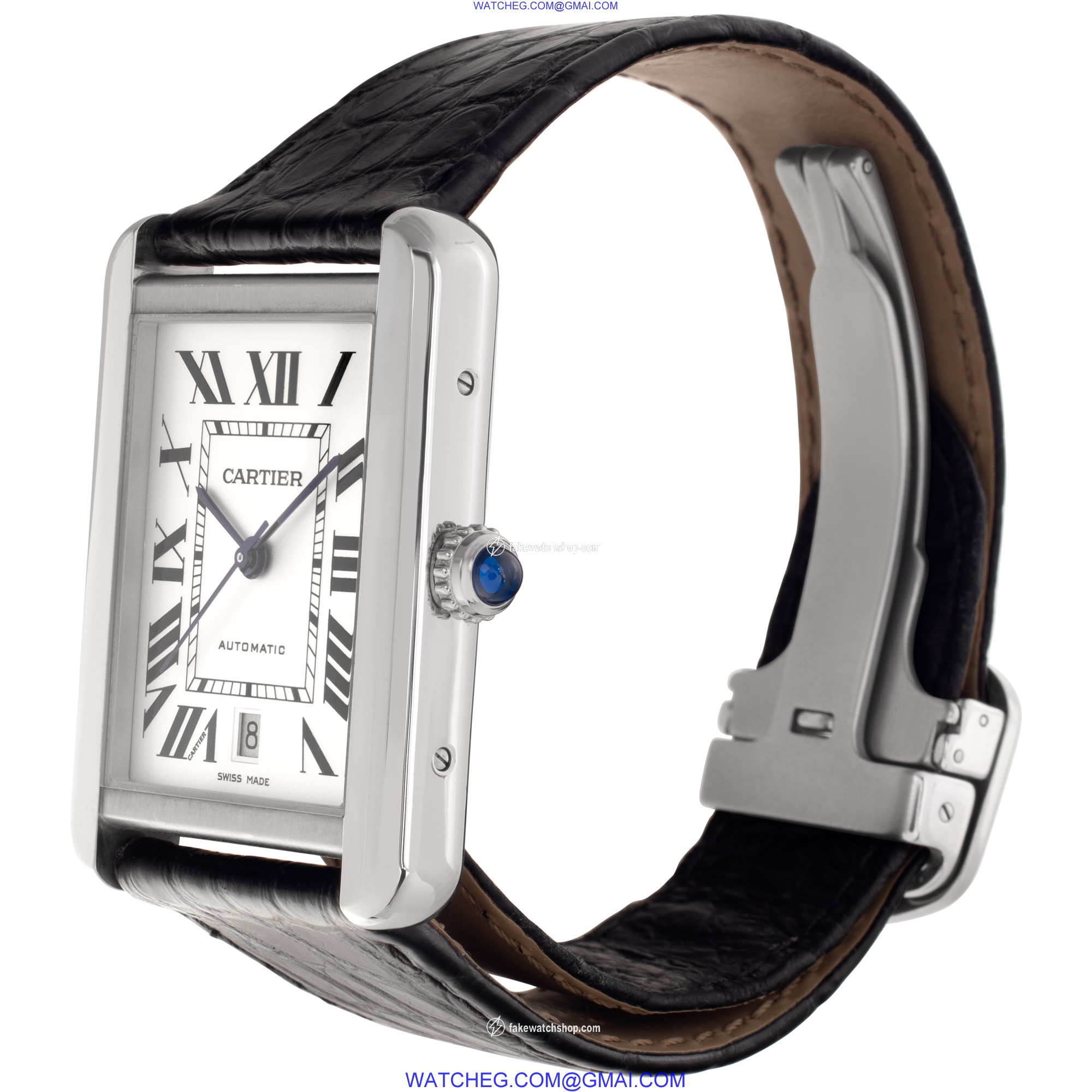 Cartier W5200027 Tank Solo Automatic Male Stainless Steel 3