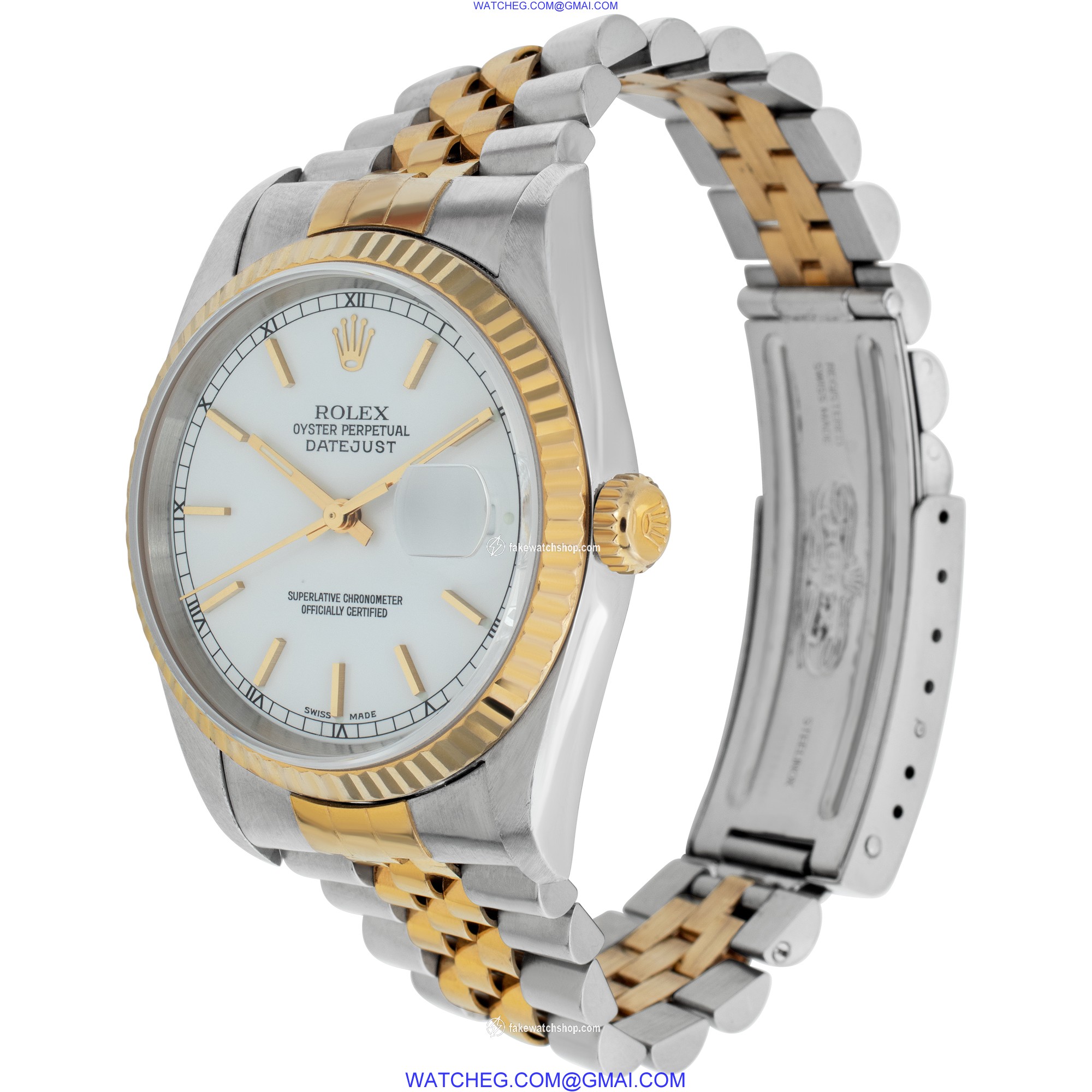 Rolex 16233 Datejust Automatic Unisex Stainless Steel 3