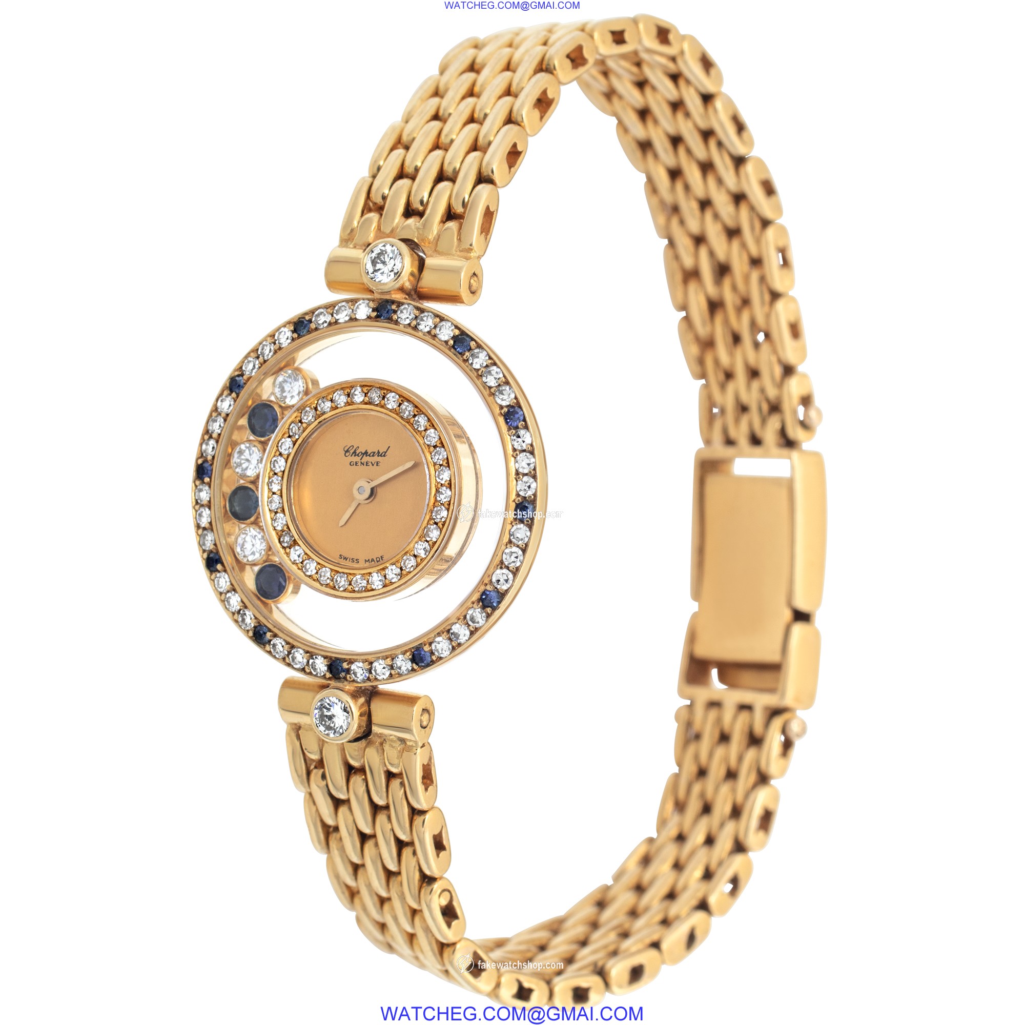 Chopard 295084103 Happy Diamond Quartz Female 18k yellow gold 3