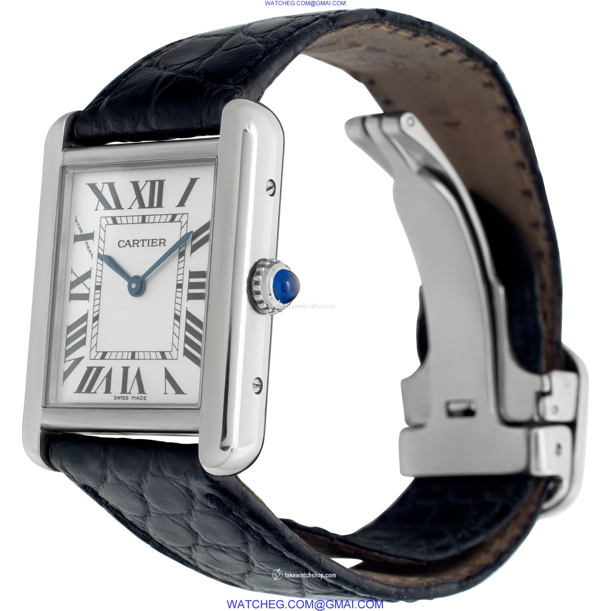 Cartier WSTA0030 Tank Solo Quartz Female Stainless Steel 3