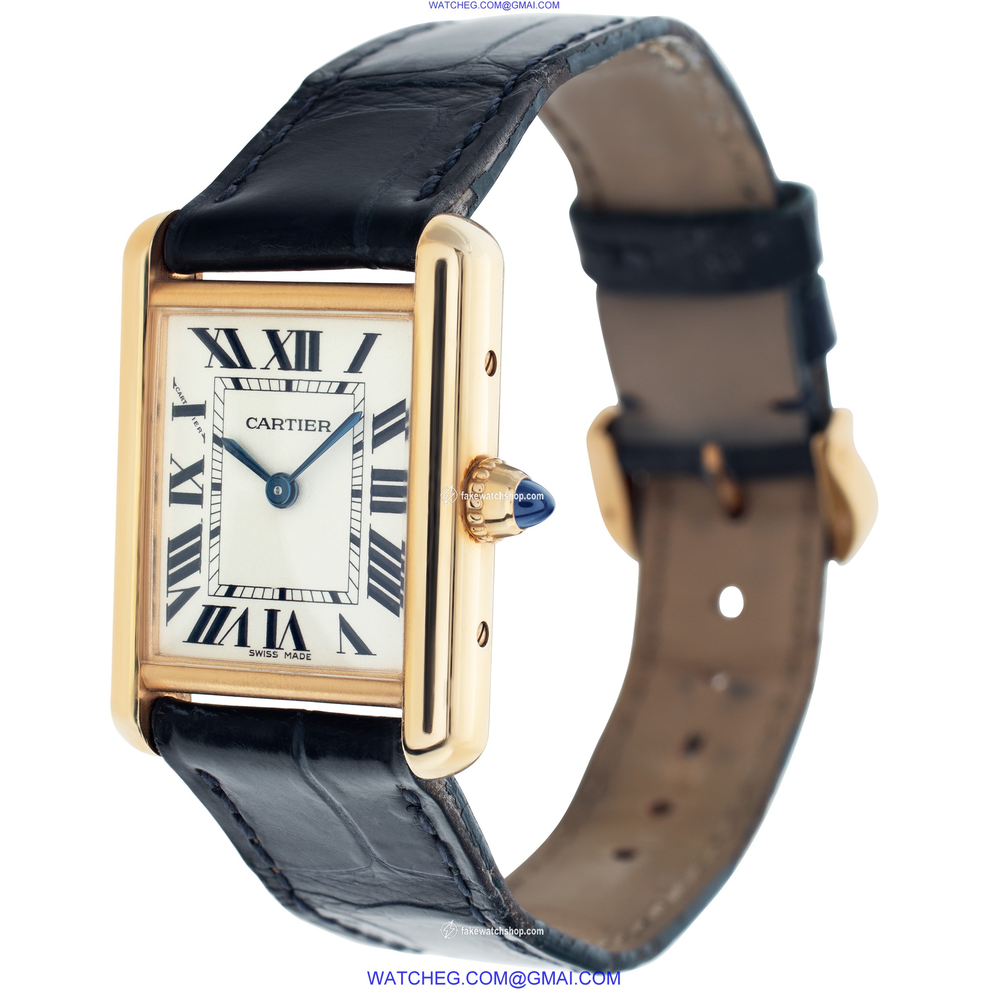 Cartier w1529856 Tank Louis Quartz Female 18k yellow gold 3