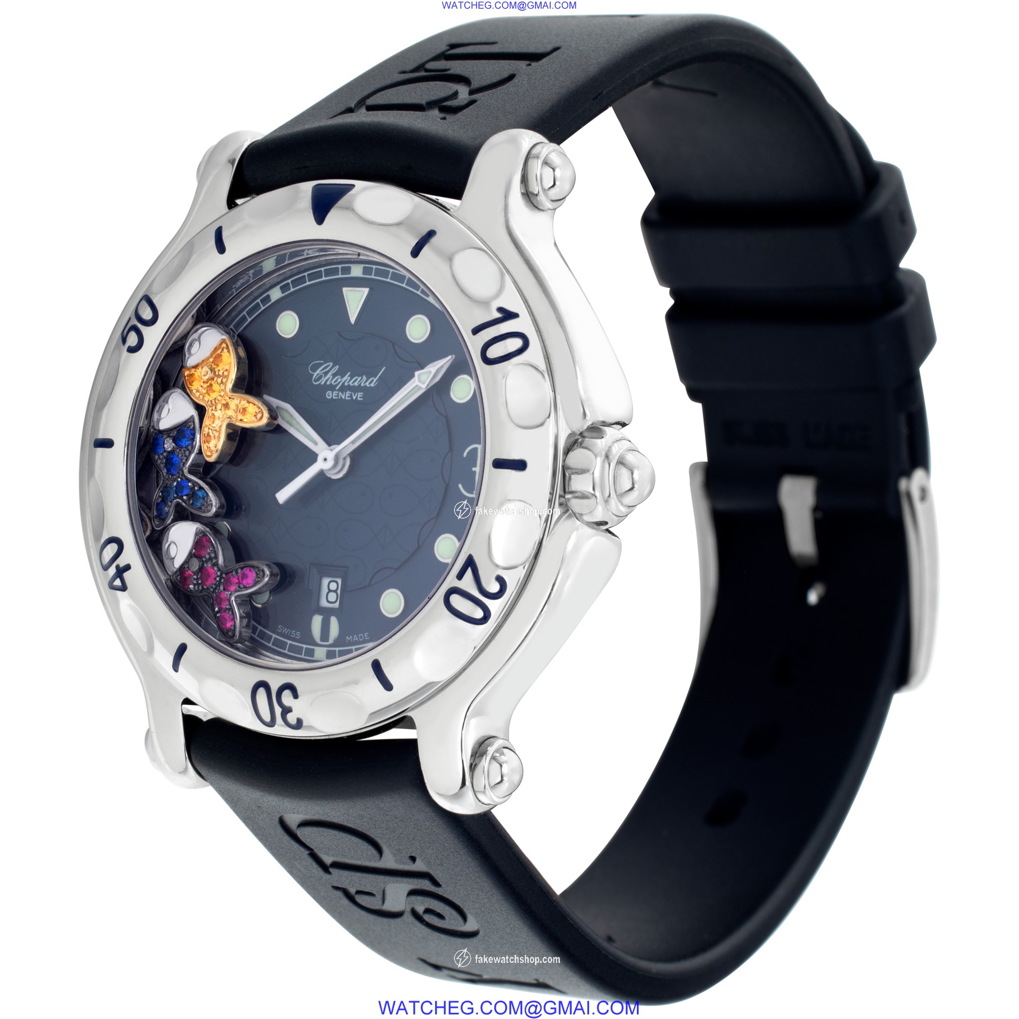 Chopard 27/8921-402 Happy Fish Quartz Female Stainless Steel 3