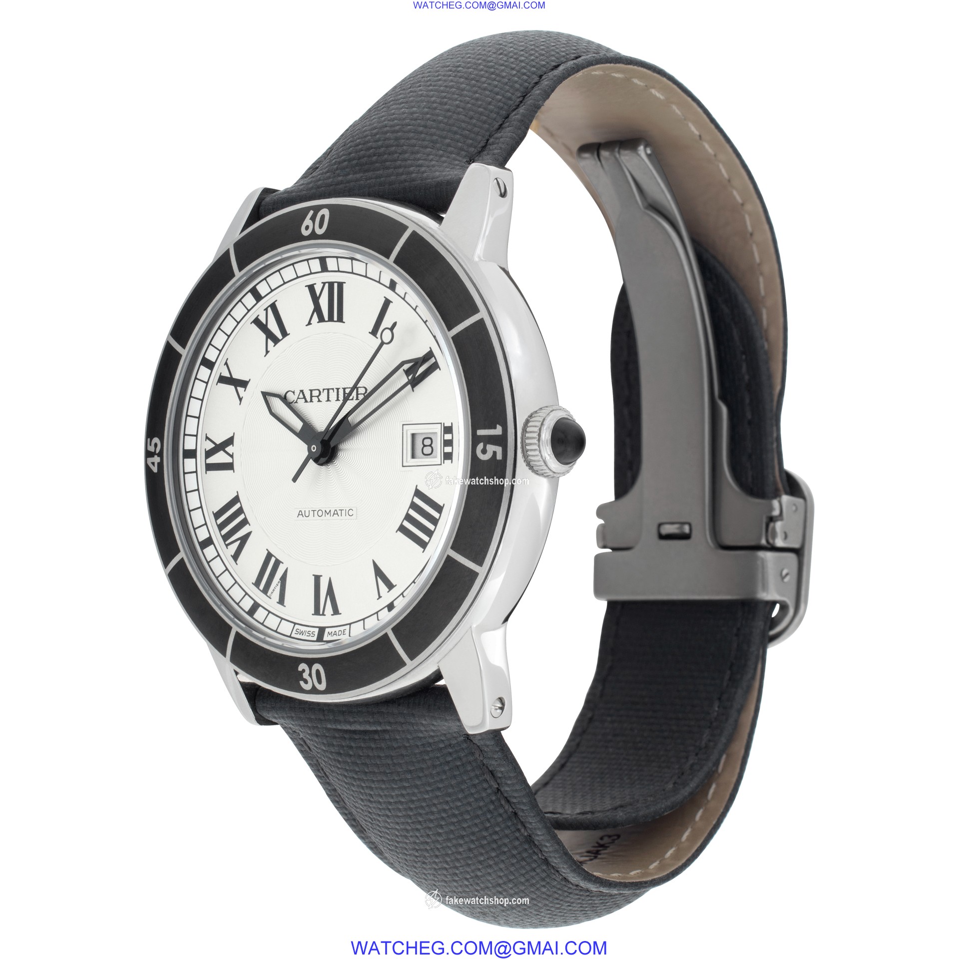 Cartier wsrn0003 Ronde Croisiere Automatic Unisex Stainless Steel 3