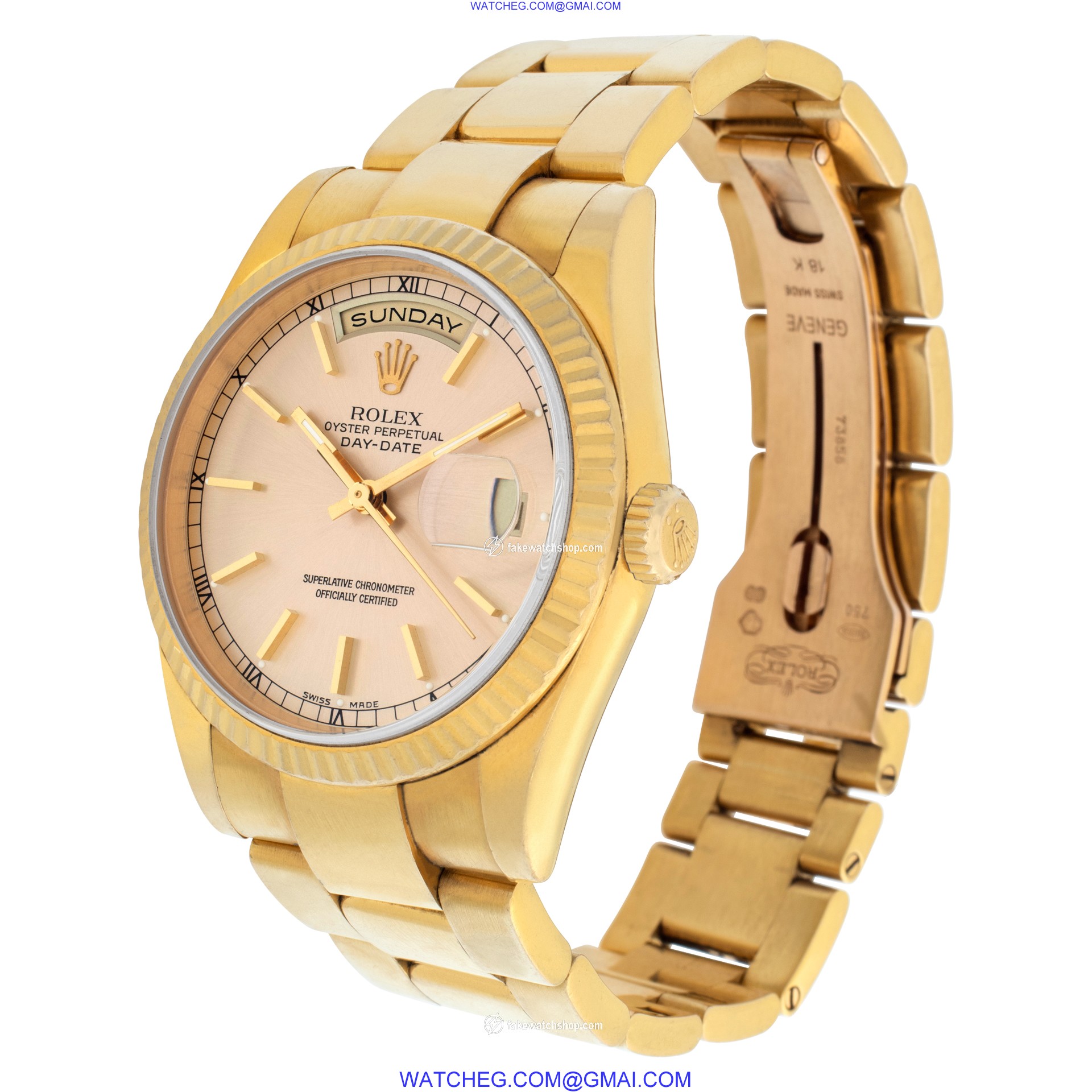 Rolex 118238 Day-Date Automatic Male 18k yellow gold 3