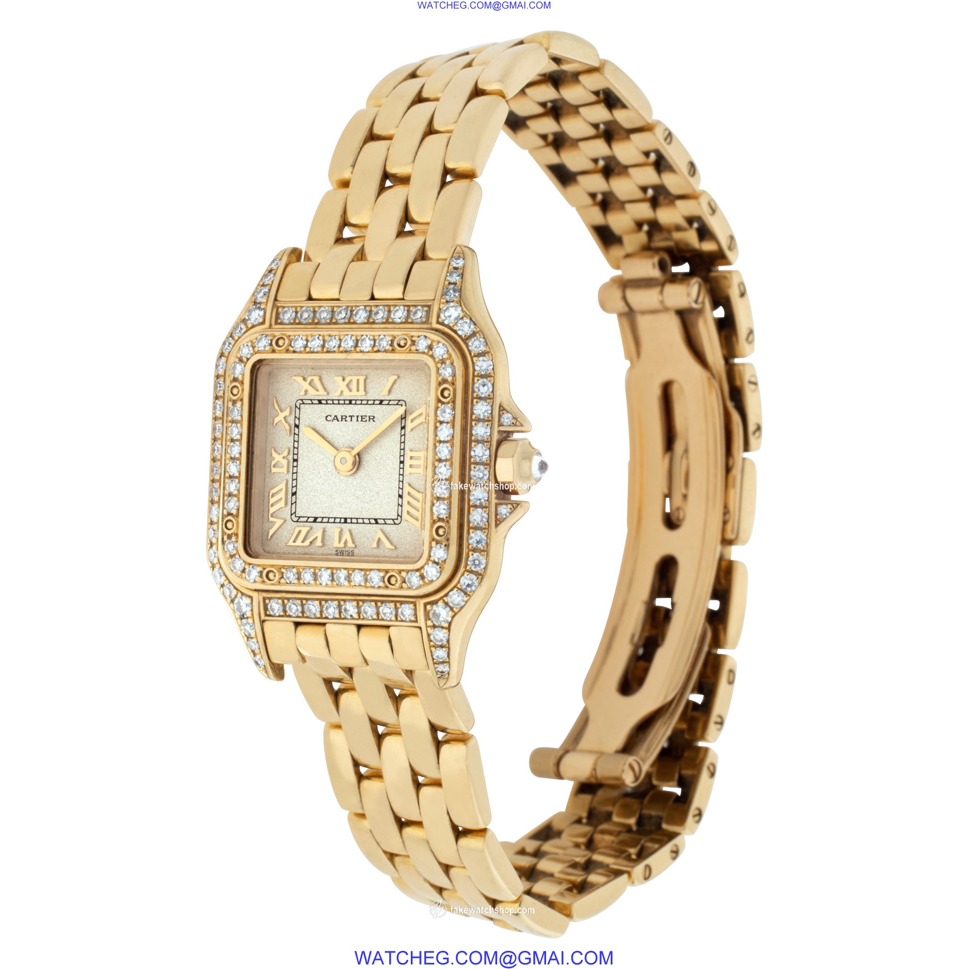 Cartier WF3072B9 Panthere Quartz Female 18k yellow gold 3