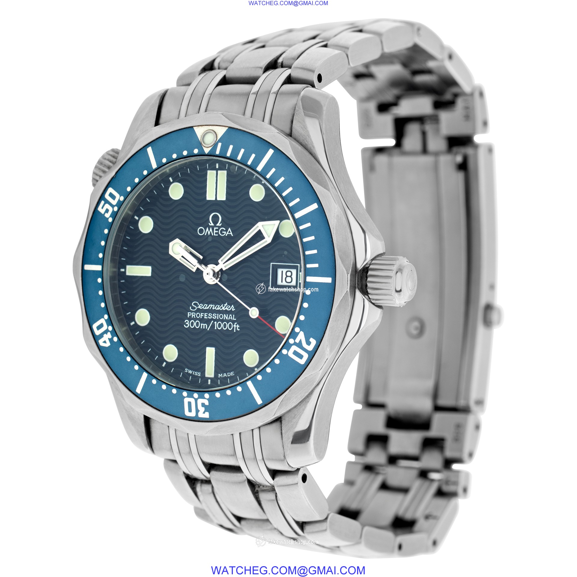 Omega 25618000 Seamaster Quartz Unisex Stainless Steel 3