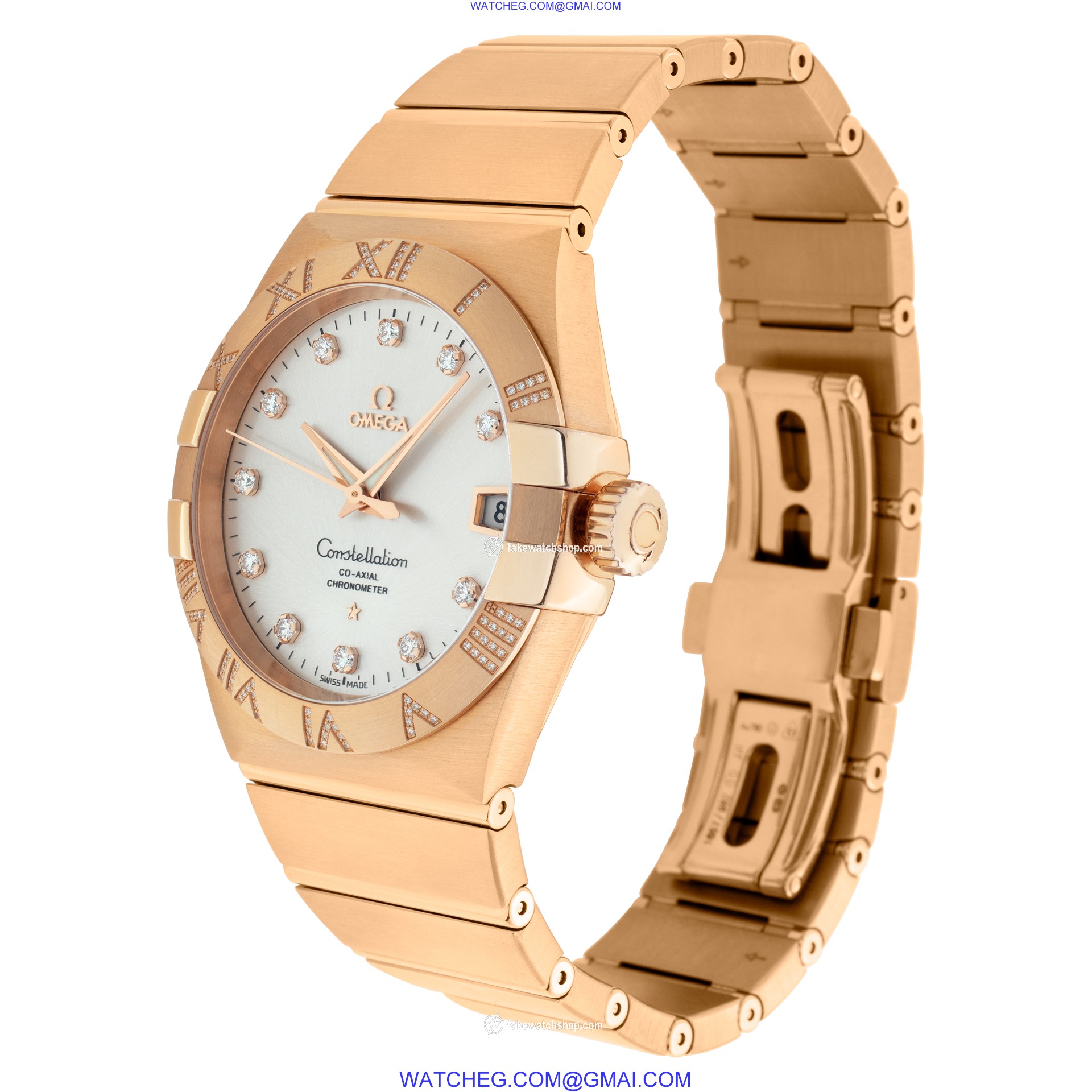 Omega 123.55.38.21.52.007 Constellation Automatic Unisex 18k yellow gold 3